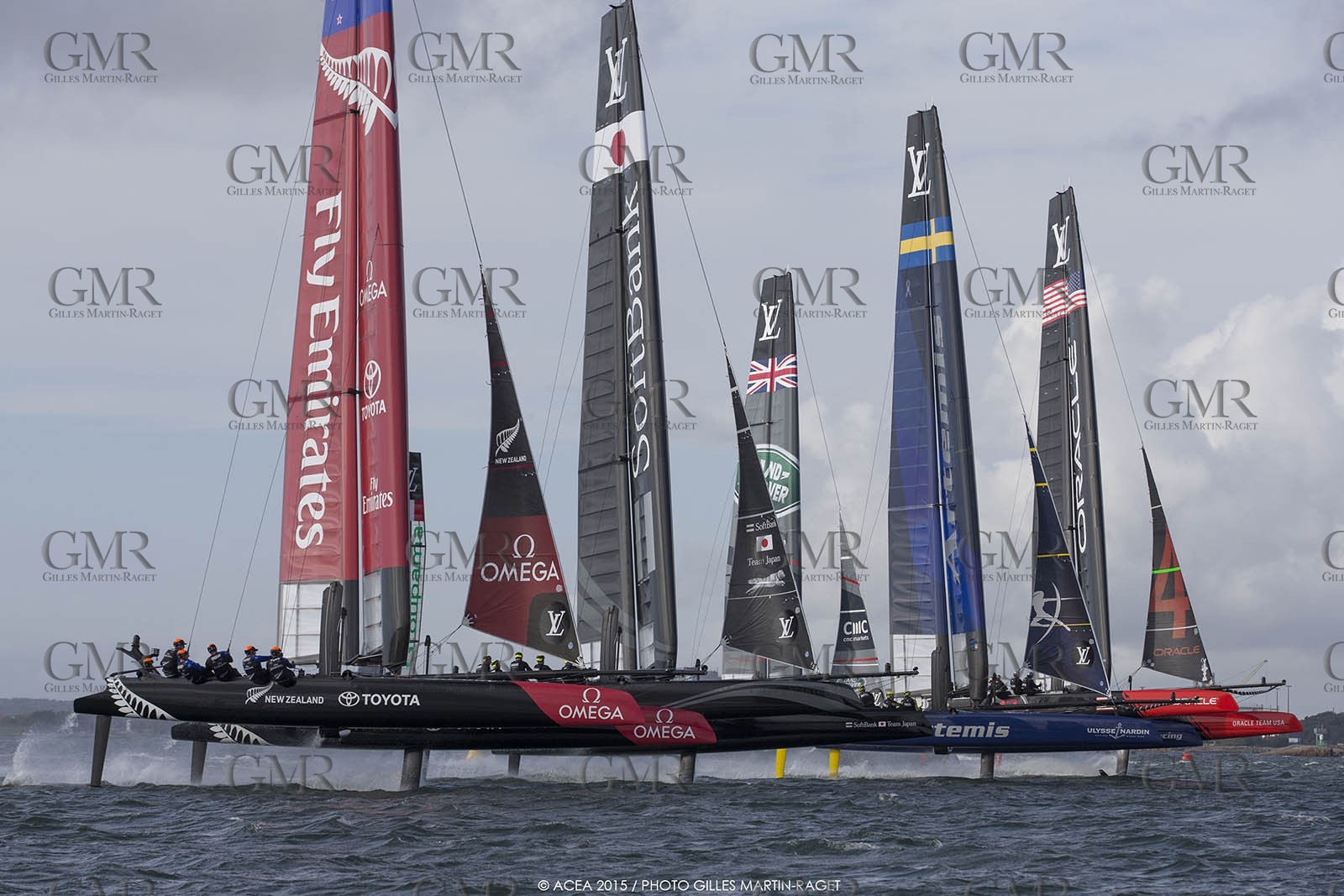 27 08 2015, Göthenburg, (SWE), 35th America's Cup, Louis Vuitton America's Cup World Series Göthenburg 2015, Tech Day,