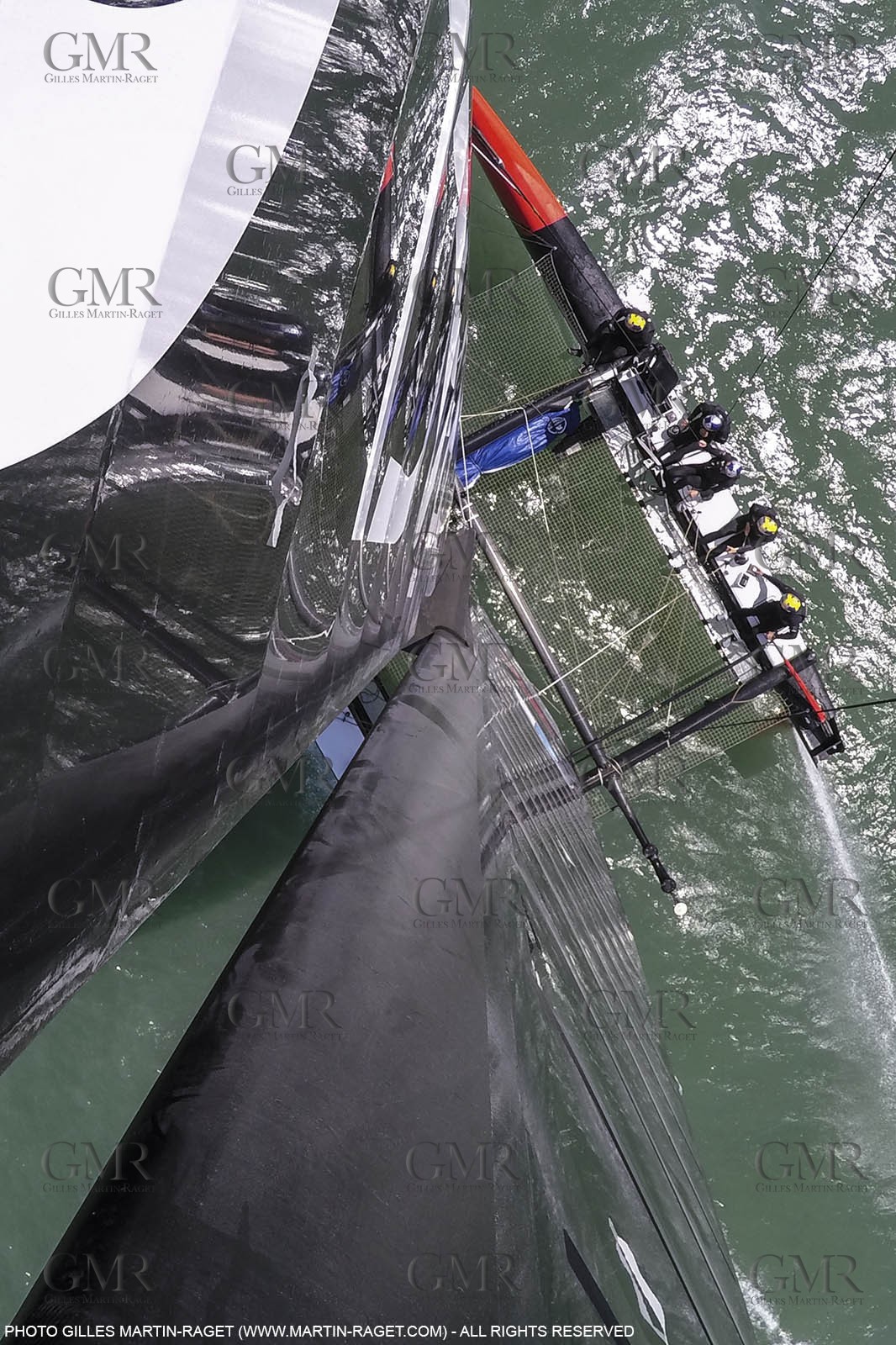 21 07 2015, Portsmouth (GBR), 35th America's Cup, Louis Vuitton America's Cup World Series Portsmouth 2015, Training Day 2, ORACLE TEAM USA