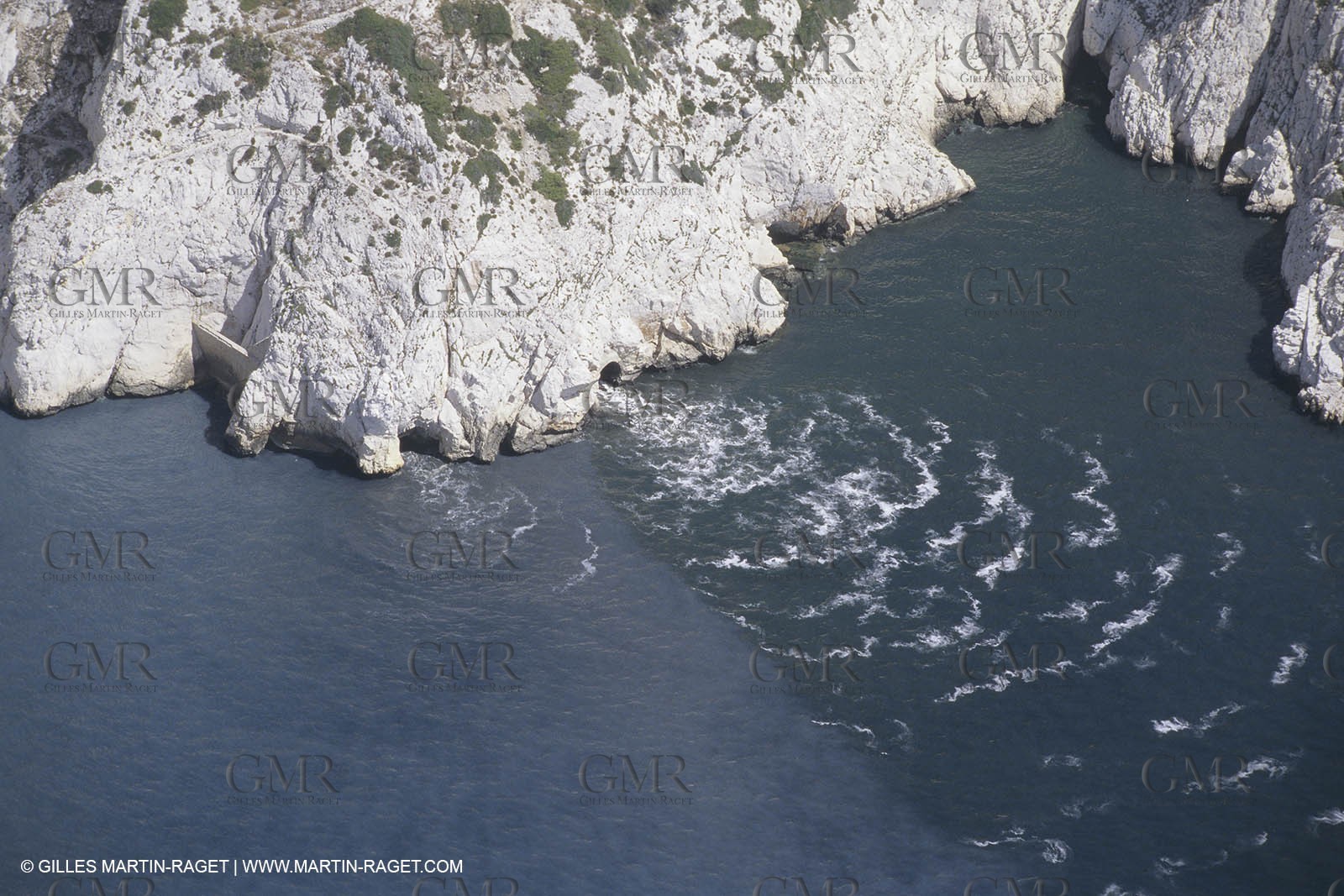 France, Provence, Les Calanques & Iles de Marseille, Grand Emissaire de Cortiou