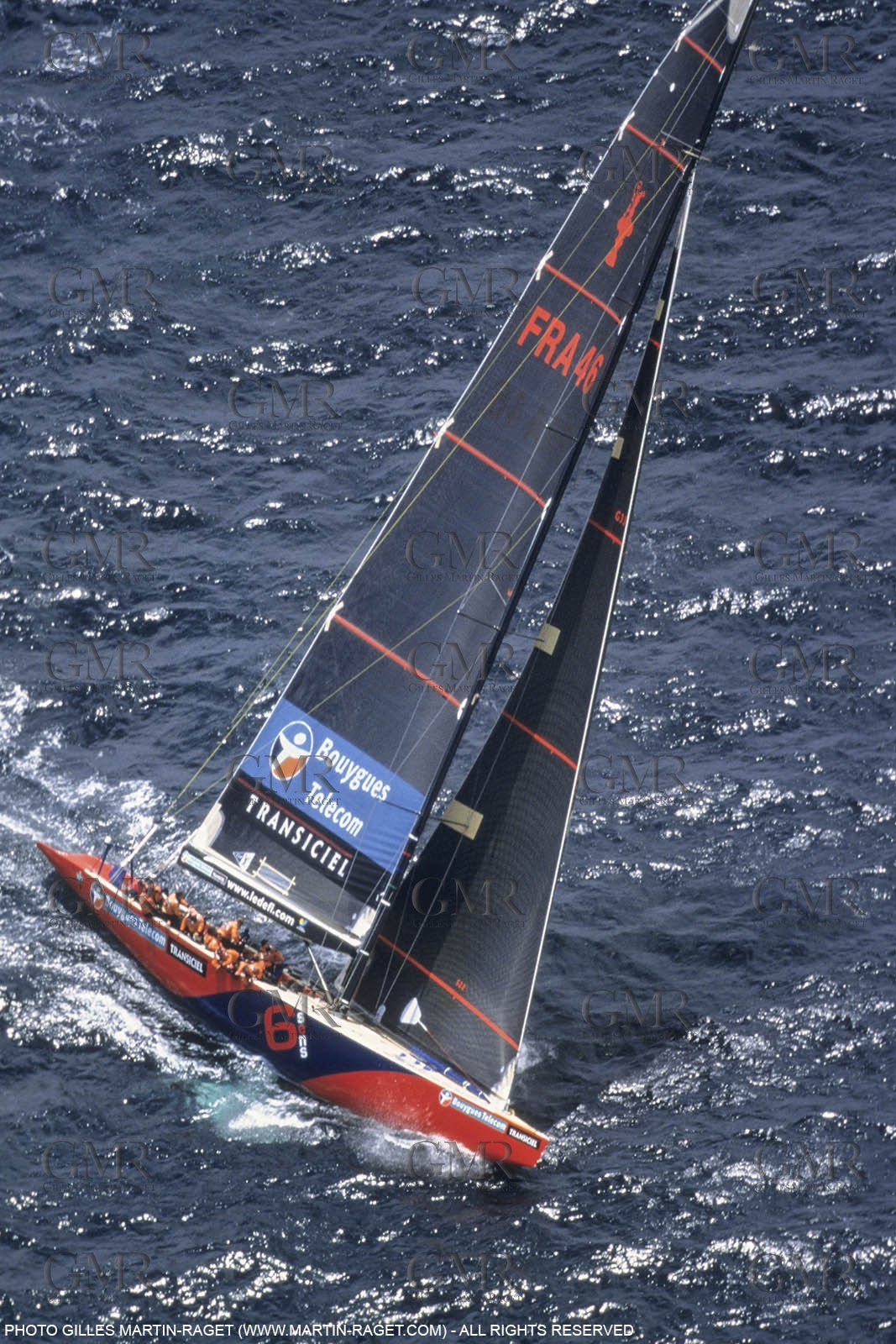 Yacht racing, 30th America's Cup 2000, Auckland (NZL), Le Défi, 6ème Sens