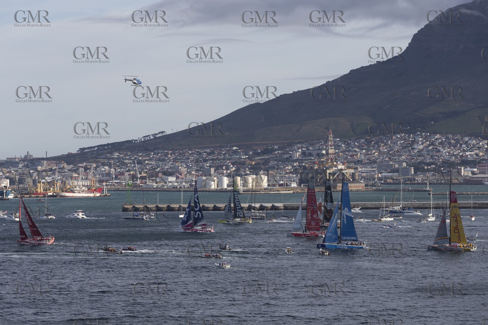 19 11 2014, Cape Town (ZAF), Volvo Ocean Race 2014-15, Team Alvimedica, Start Leg 2