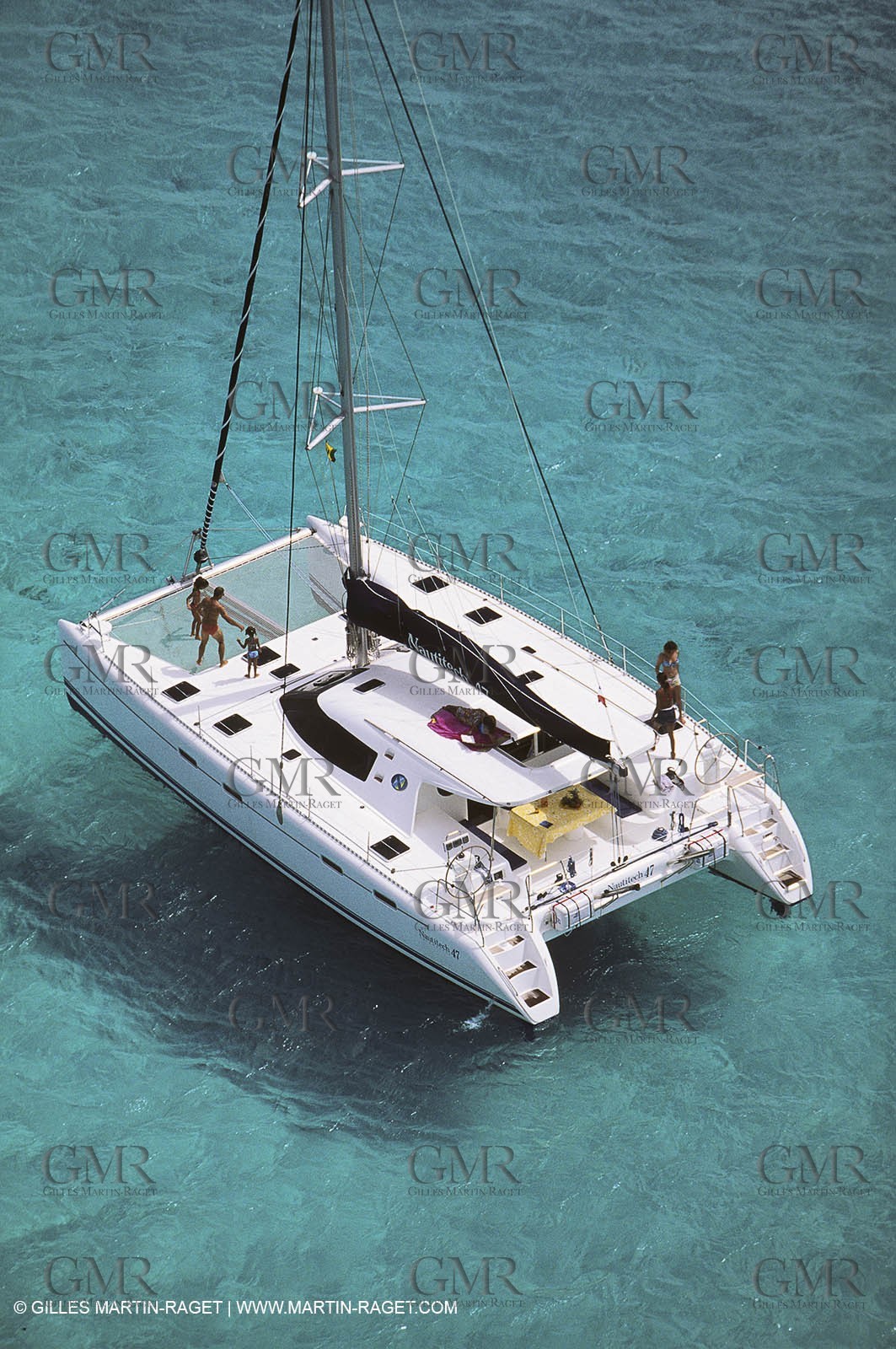 Cruising multihull mooring