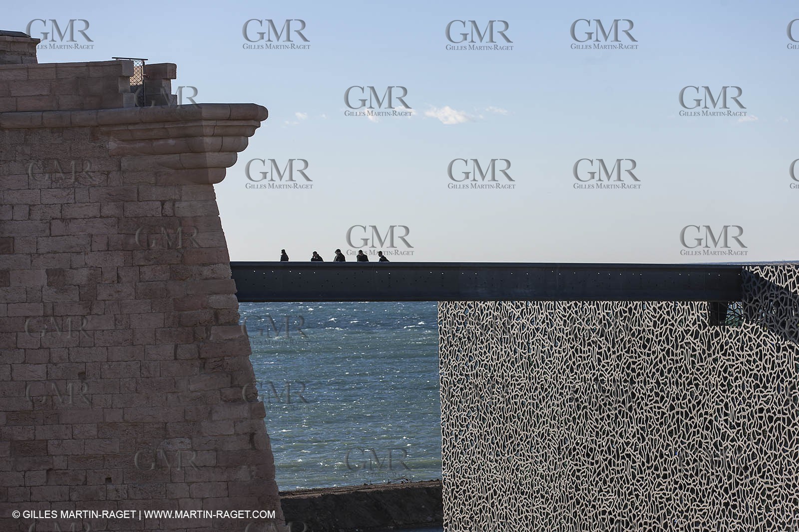 11 01 2013 - Marseille (FRA,13) - Marseille Provence 2013, European capital of Culture, J4 Esplanade, MUCEM Museum and Villa Mediterranée.