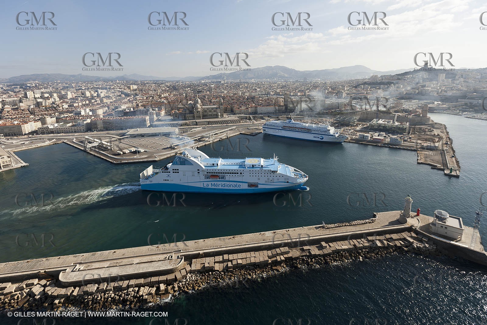 14 01 2012 - Marseille (FRA,13) - La Meridionale shipping company - the Piana off Marseille and the Calanques