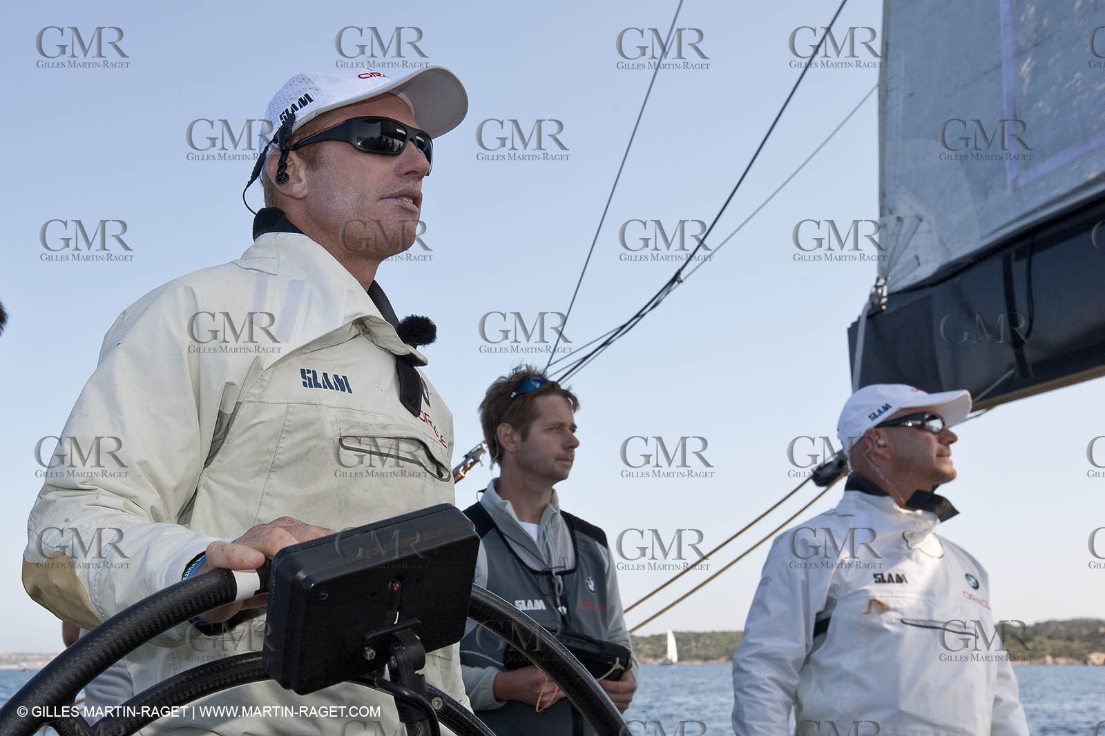 18 05 2010 - La Maddalena (ITA, Sardinia) Louis Vuitton Trophy - BMW ORACLE Racing - Training