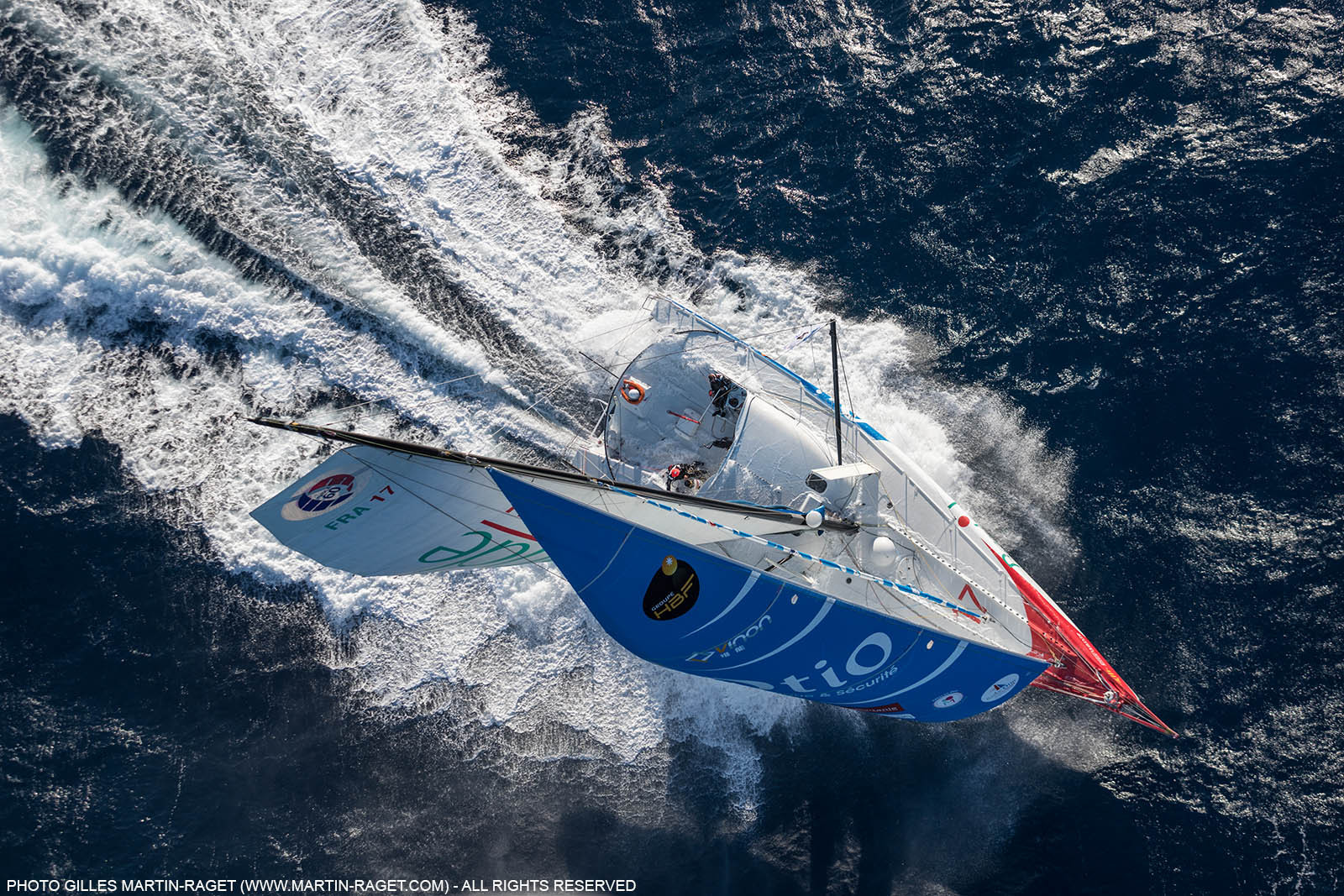 13 07 2017, Port Camargue (FRA,30), Transat Jacques Vabre 2017, Bastide Otio (Kito de Pavant, Yannick Bestaven), offshore trainings