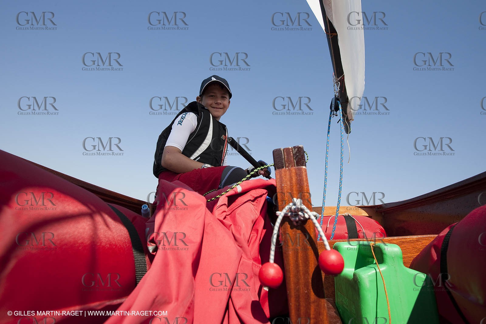 24 05 2010 - Hyères (FRA,83) - wooden optimist