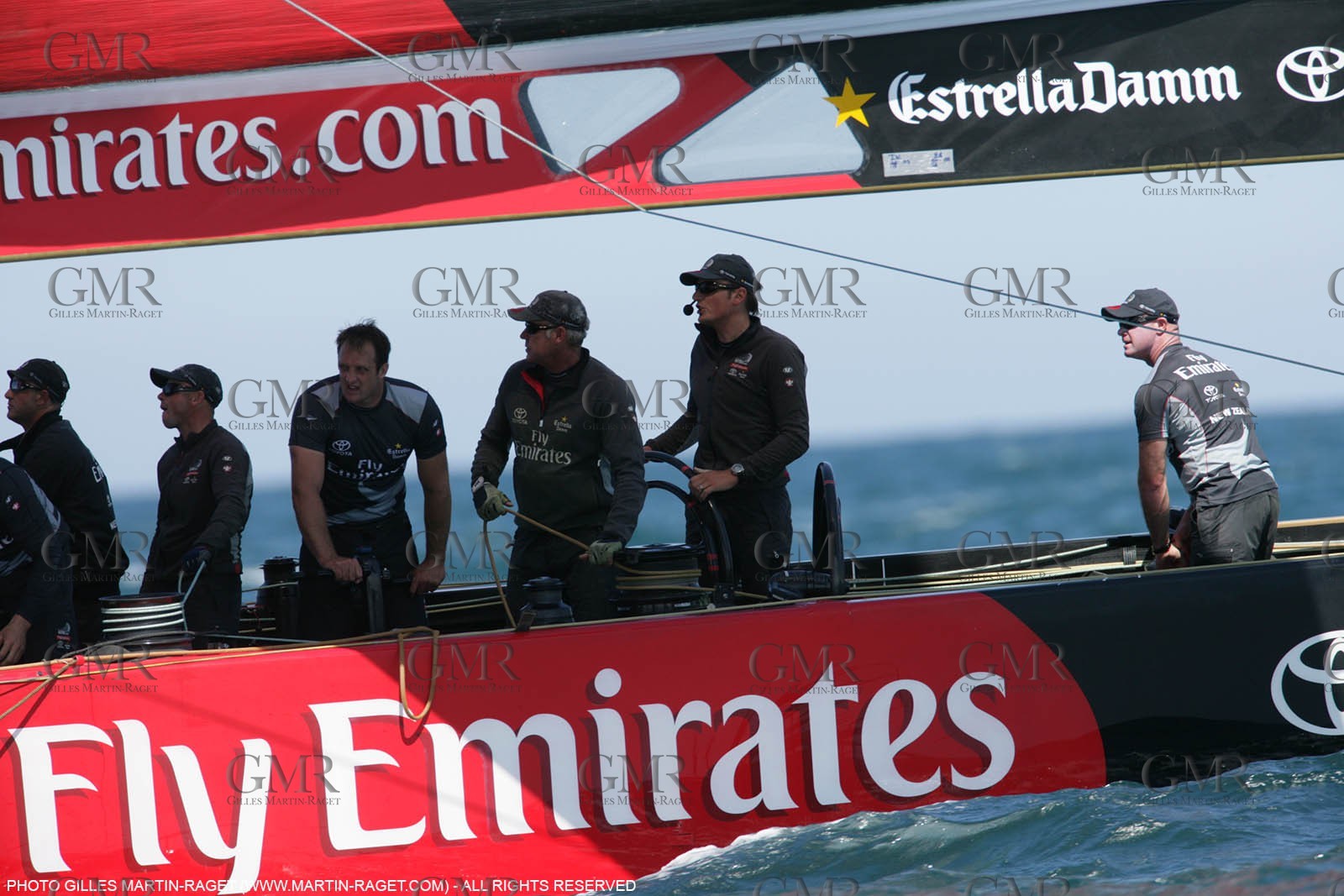 02 06 2007-Valencia (Spain)- 32nd America's Cup - Louis Vuitton Cup Final - Day 2