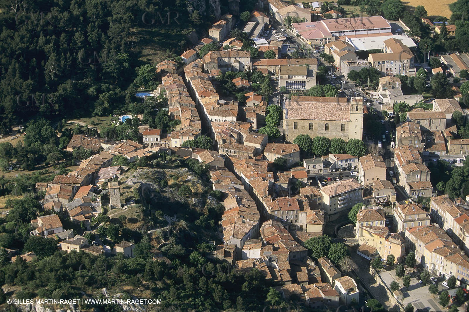 France, Provence, Pays d'Aubagne, collines de Marcel Pagnol, Roquevaire