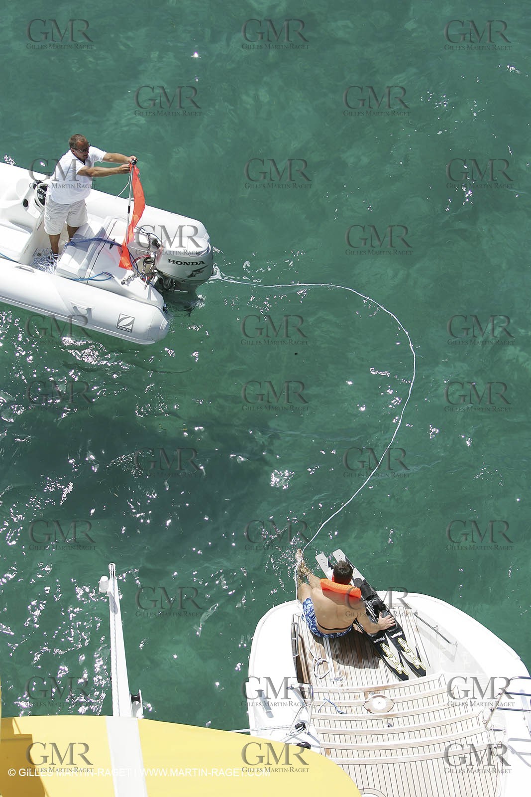 Waterskiing - Wakeboard - Privilege 585 - Matira - Martinique - Caribbean