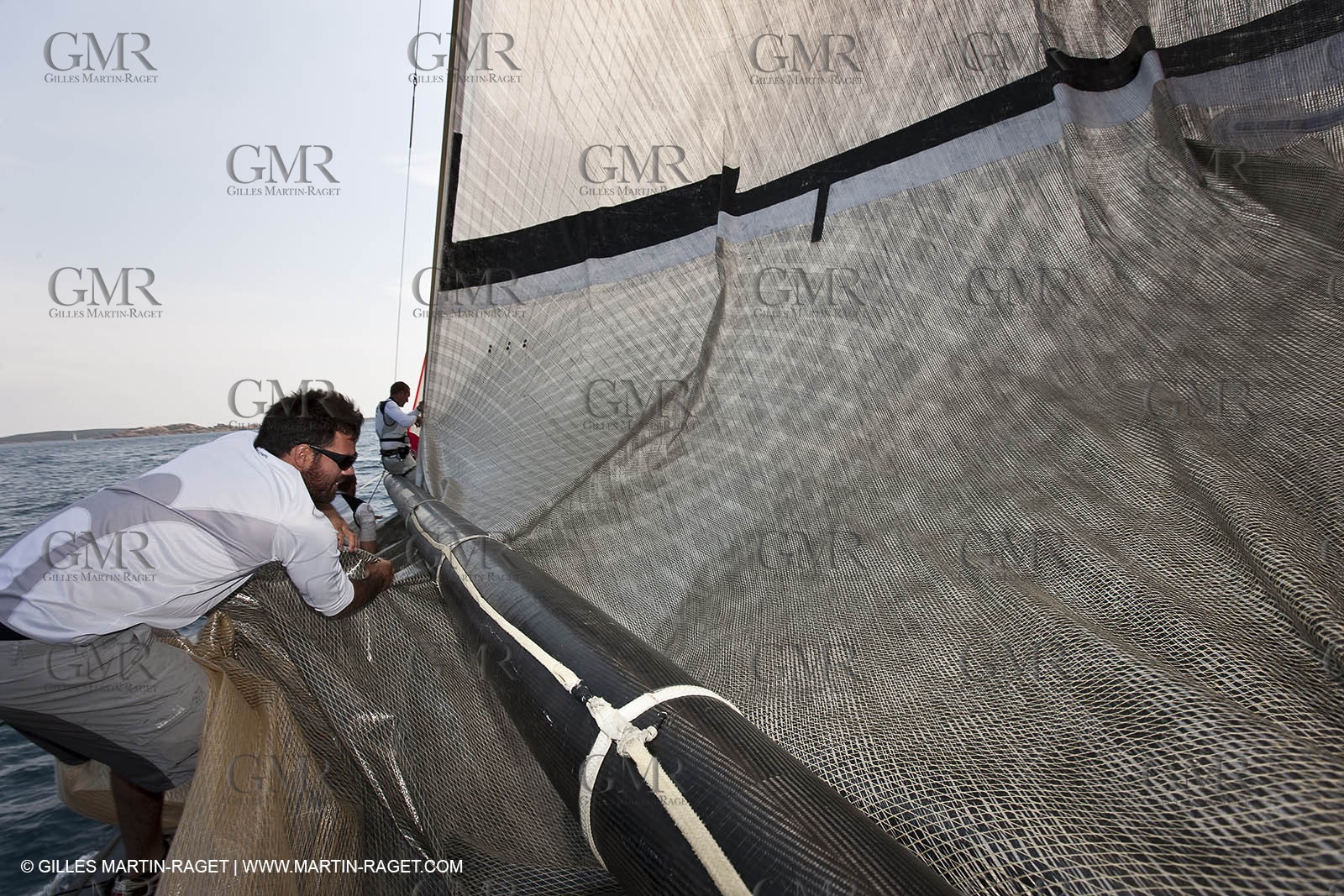 19 05 2010 - La Maddalena (ITA, Sardinia) Louis Vuitton Trophy - BMW ORACLE Racing - Training
