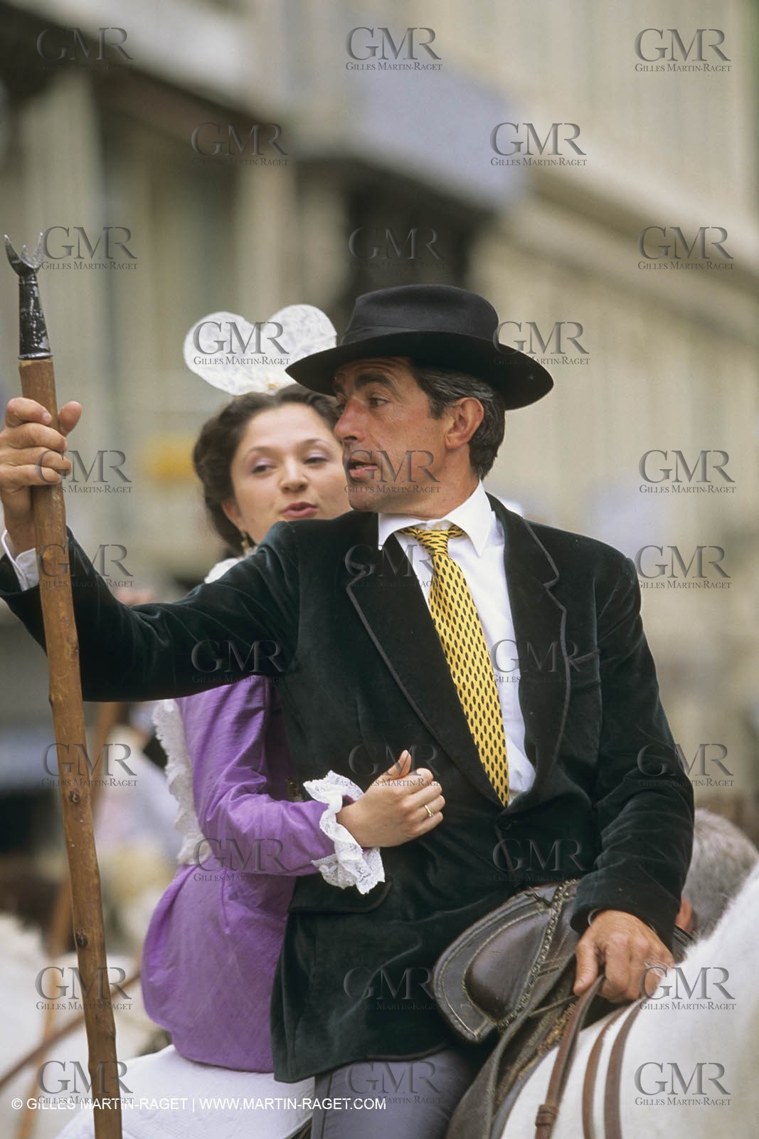 France, Provence, Traditionnal costume from Arles