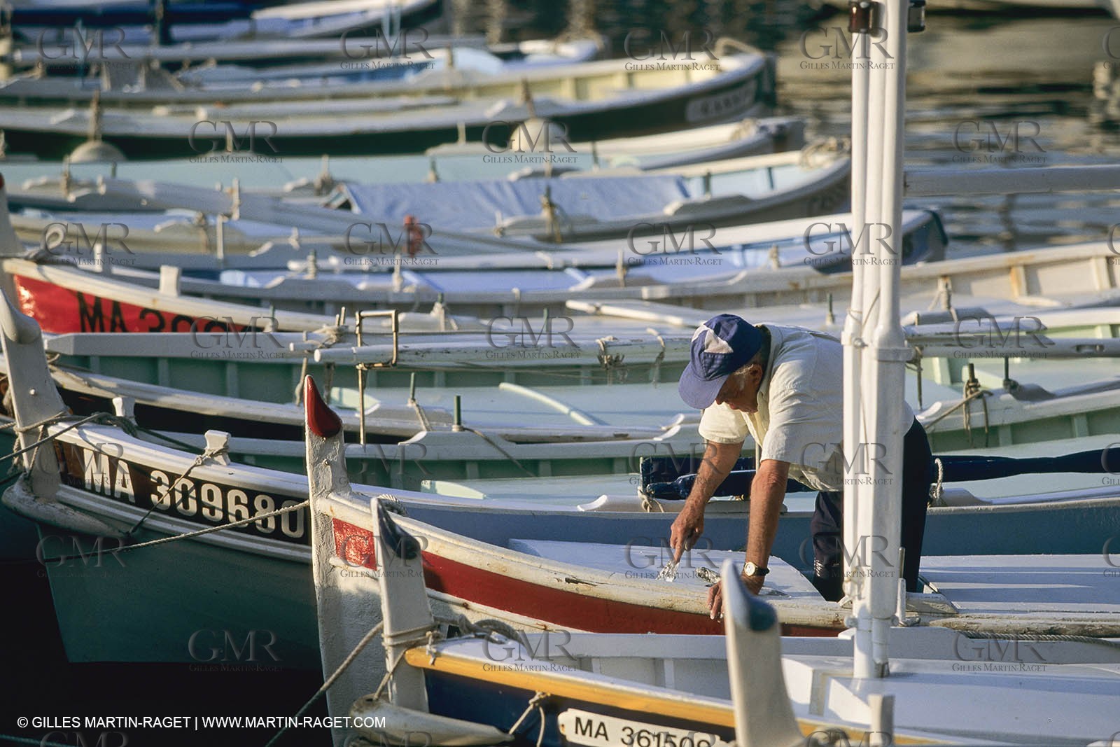 France, Provence, Pêche , Barques, pointus, pêche locale