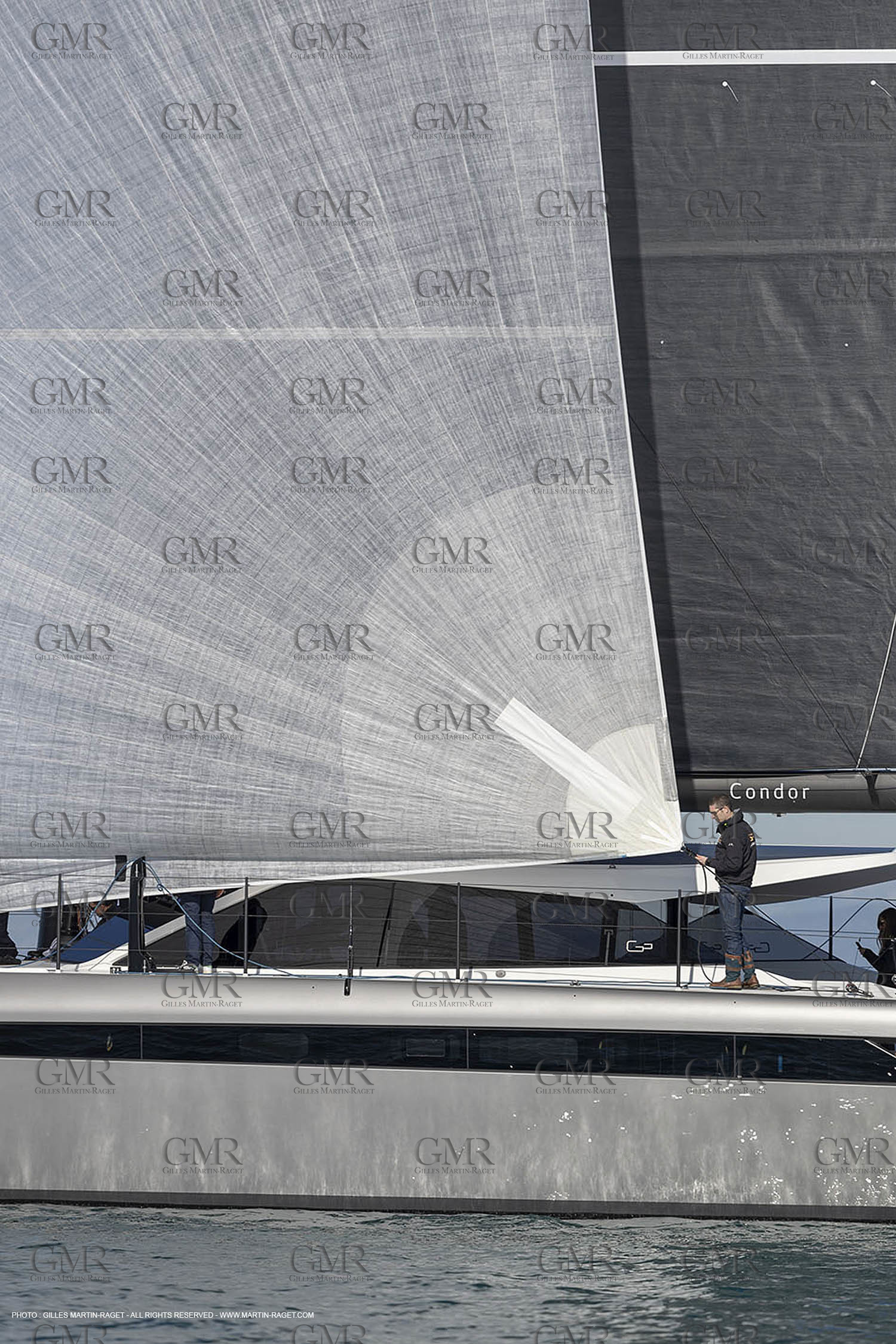 05 02 2019, La Grande Motte (FRA,34), Gunboat 68 sail testing  2