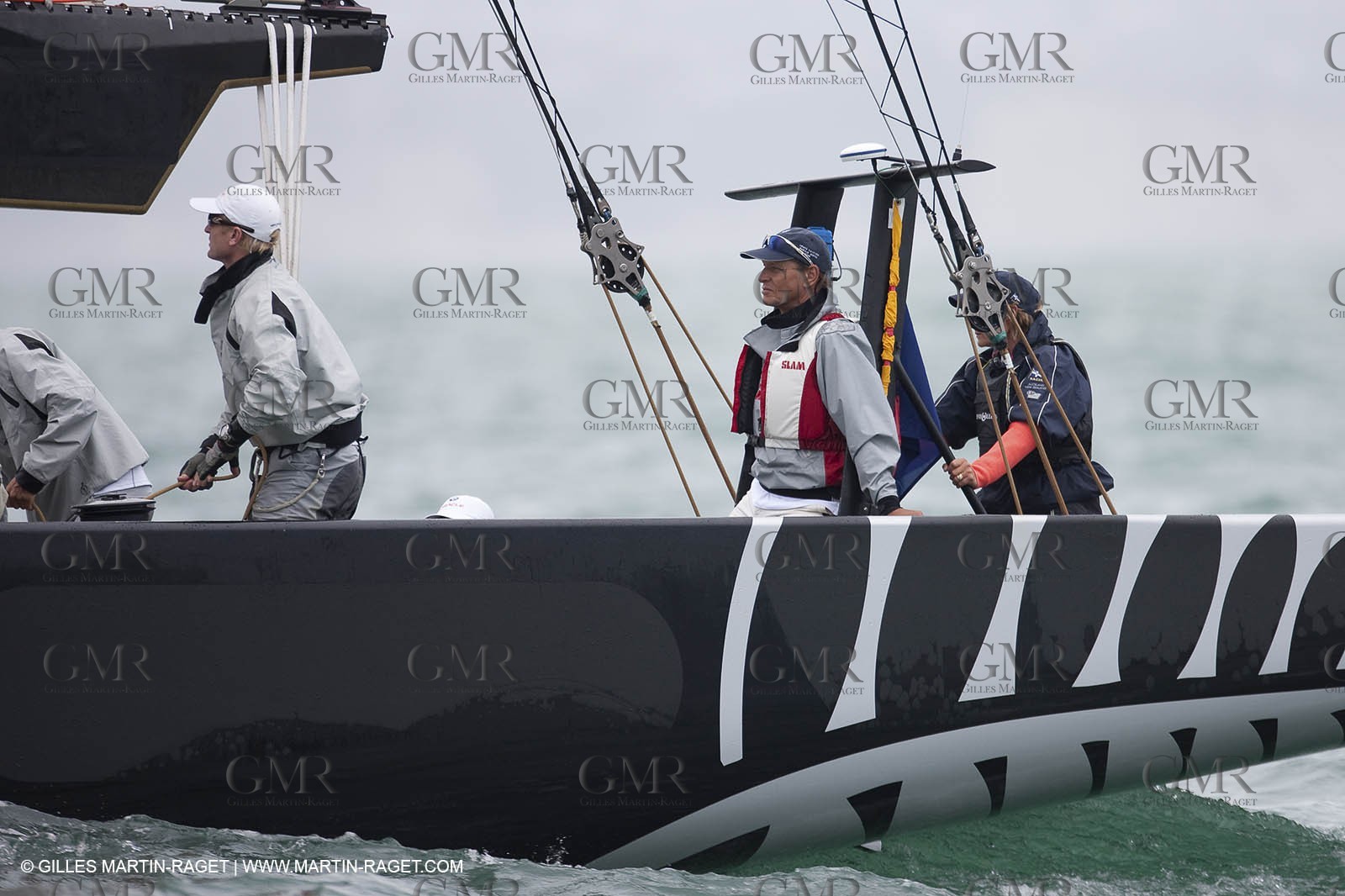 09 02 2009 - Auckland (NZL) -  Louis Vuitton Pacific Series -  Racing Day 9 - Round Robin 2