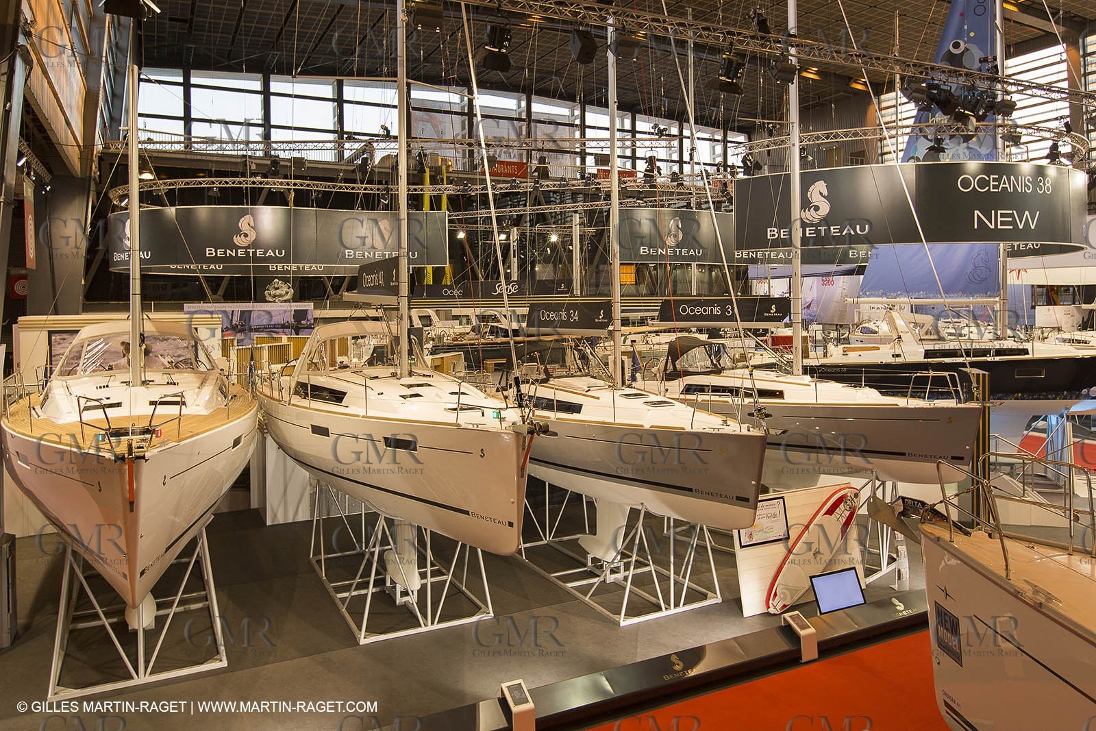 10 12 2013 - Paris (FRA,75) -Paris Boat Show - Beneteau booth