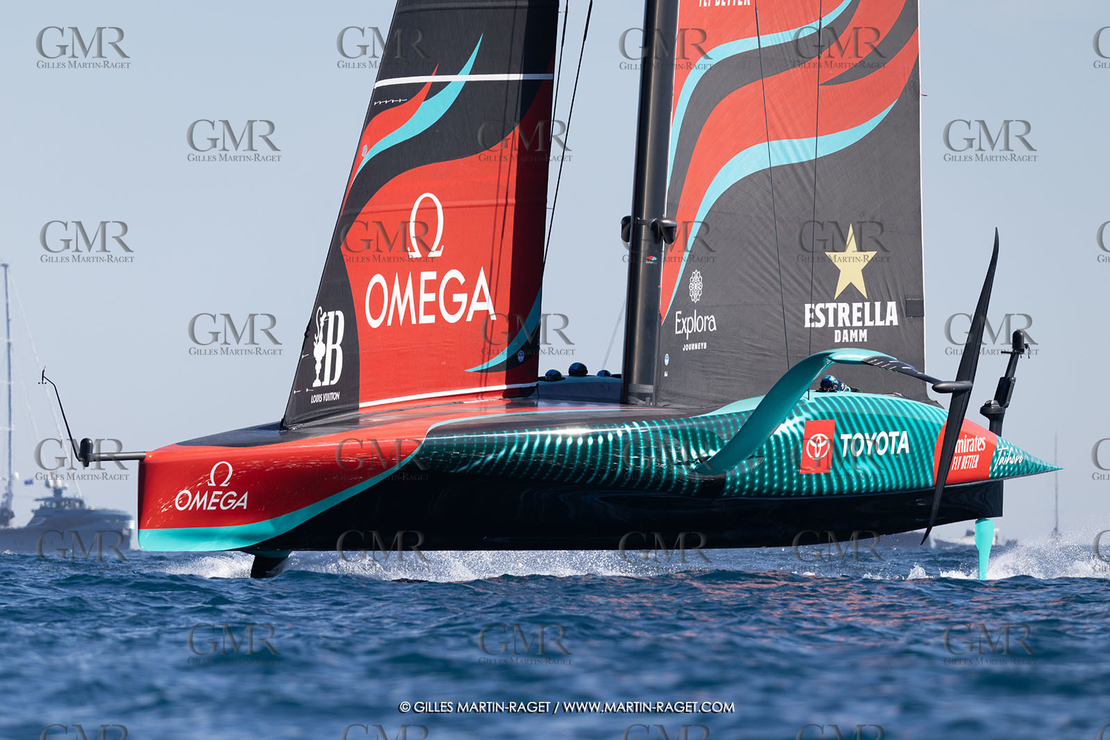 19 10 2024, Barcelona (ESP), Louis Vuitton 37th America's Cup, Final Match, Race Day 6