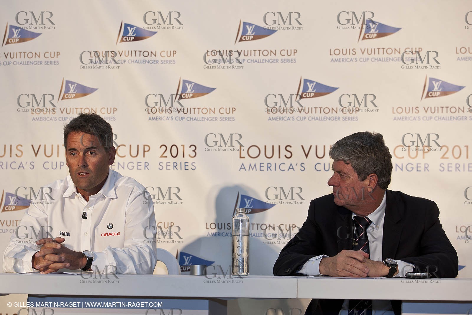 27 11 2010 - Dubao (UAE) - 34th America's Cup - Louis Vuitton Partnership announcement