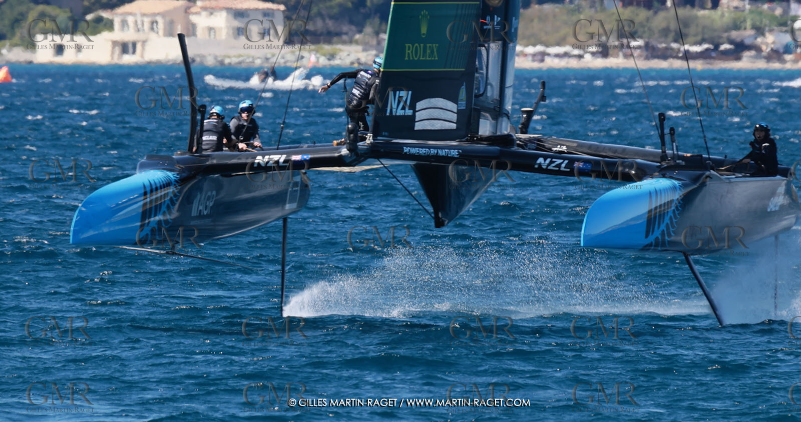 10 09 2025, Saint-Tropez,(FRA), Rockwool SailGP France Saint-Tropez, Race Day 1