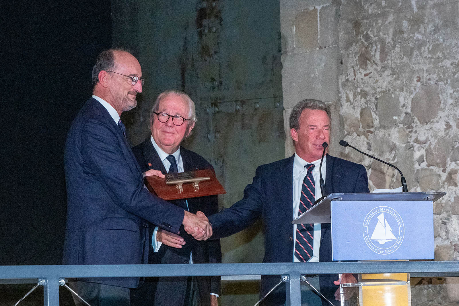 14 10 2024, Barcelona (ESP), Louis Vuitton 37th America's Cup, Final Match, Race Day 3, Hall Of Fame induction ceremony, Loréal