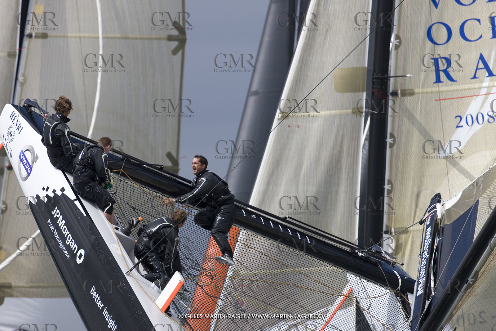 04 08 2008 - Cowes (UK, IOW) - BMW ORACLE Racing - IShare Cup Cowes - Racing Day 3