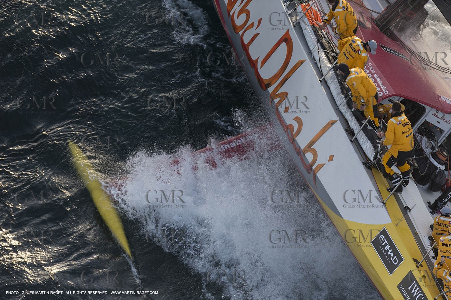 19 11 2014, Cape Town (ZAF), Volvo Ocean Race 2014-15, Team Alvimedica, Start Leg 2