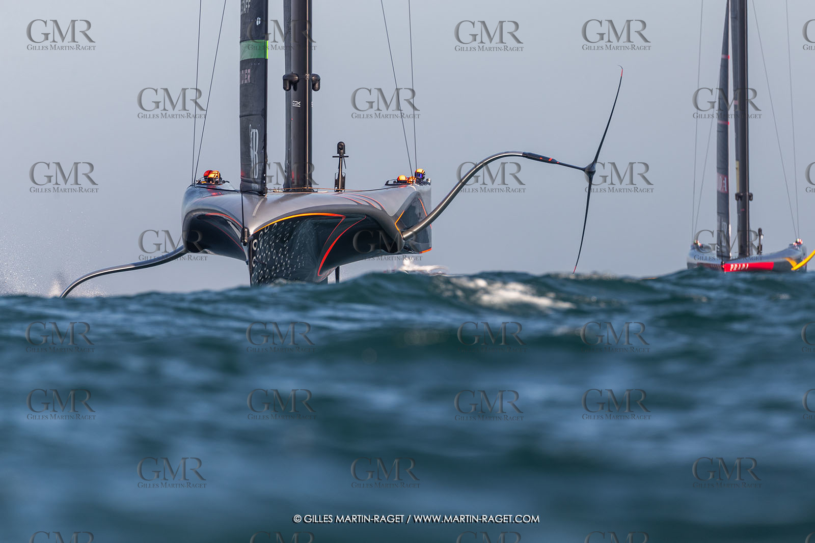 26 09 2024, Barcelona (ESP), 37th America's Cup, Louis Vuitton Cup Final, Race Day 1