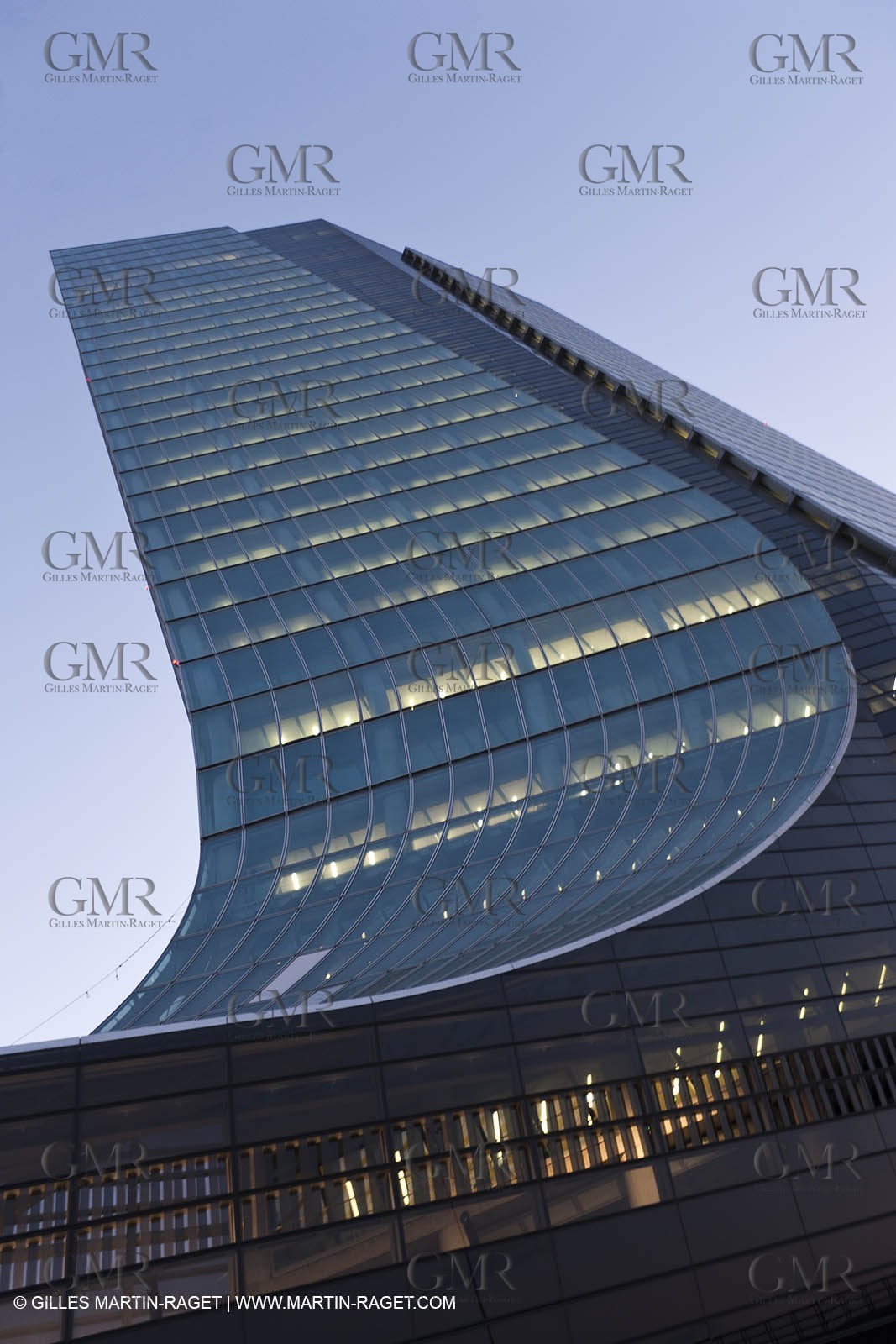 08 03 2012 - Marseille (FRA, 13) - Euromediterranée distrcit - CGA-CGM tower