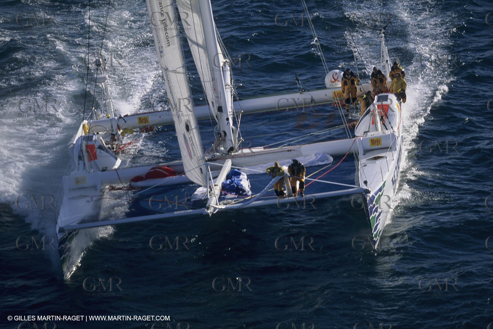 Sailing, OffshoreRacing,maxi Multihulls,  The Race
