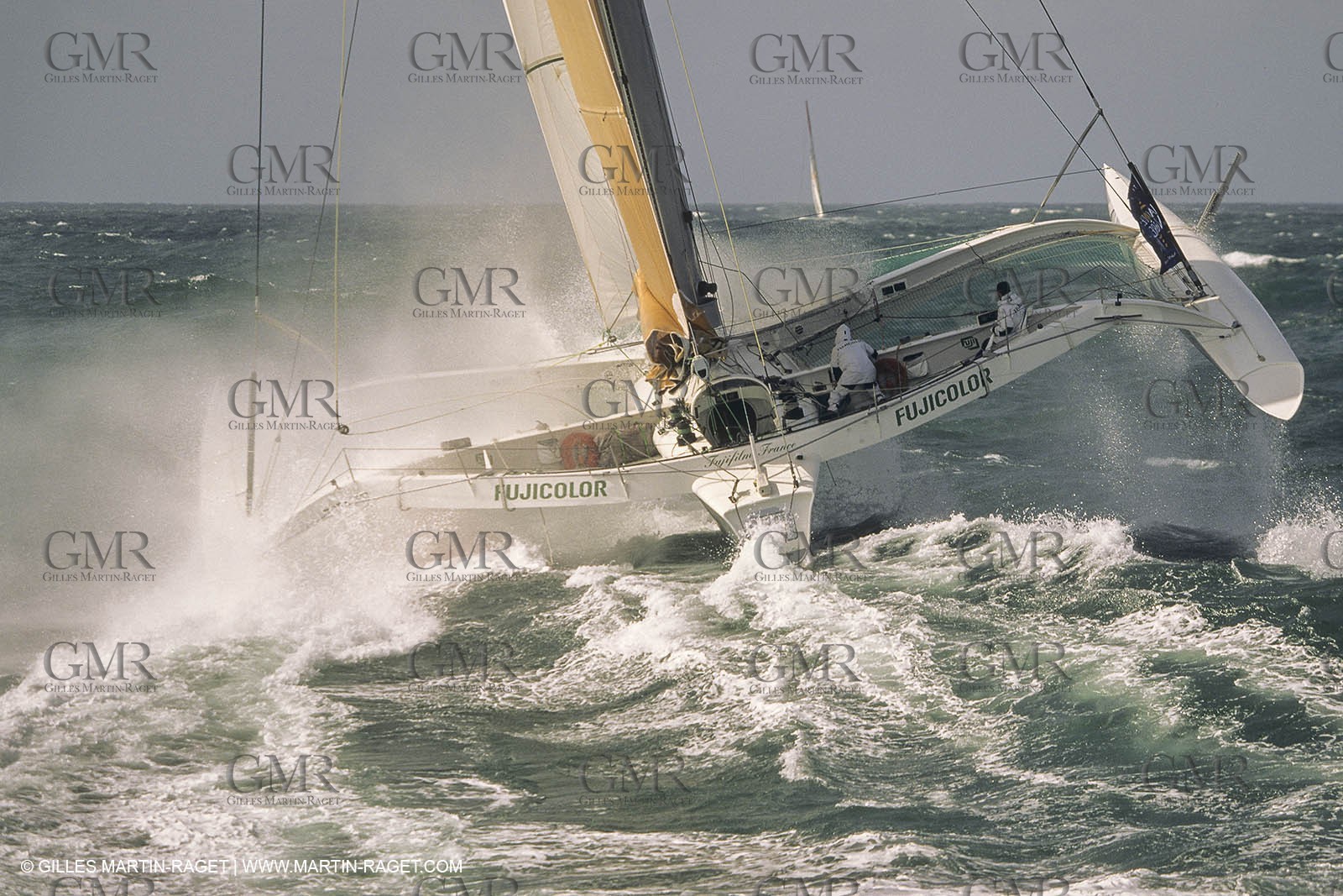 Yacht Racing, Multihull, ORMA 60, Loyck Peyron, Fujicolor