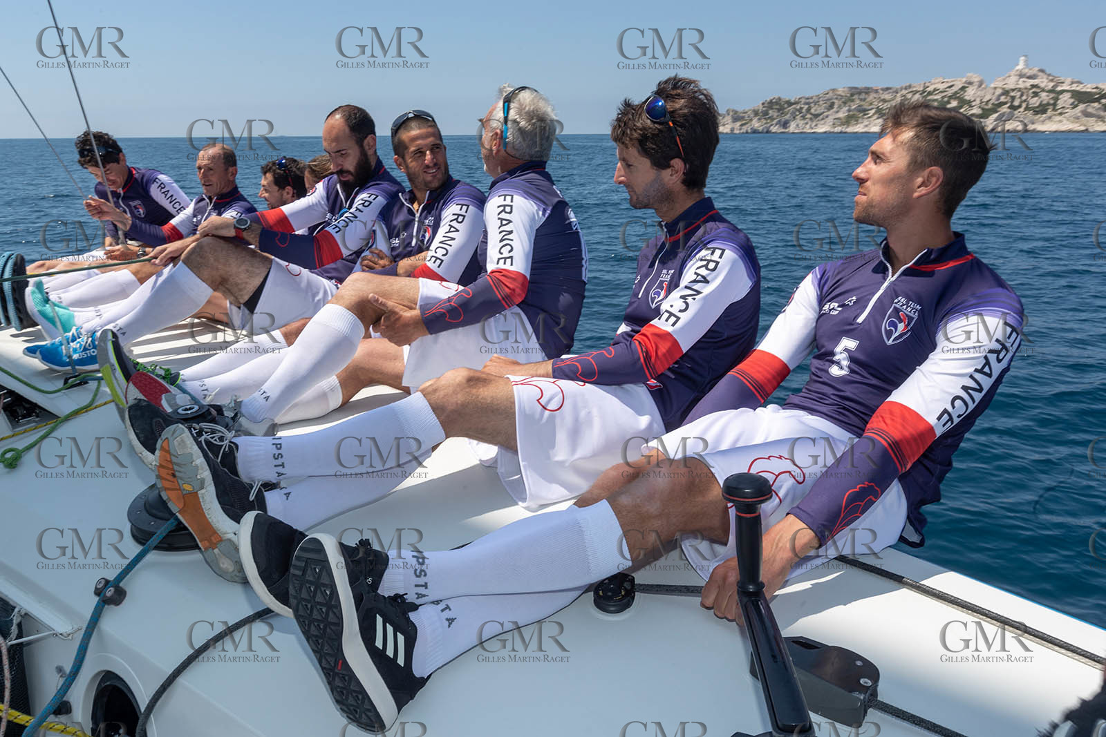 07 06 2021, Marseille (FRA,13), SSL Team France, Entraînement à bord de Tonerre de Glenn