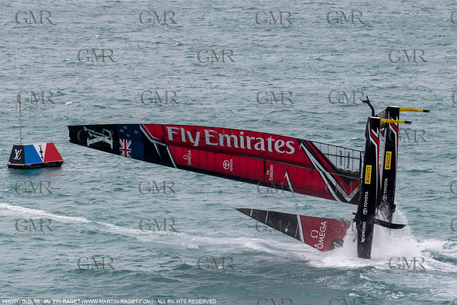 06 06 2017 - Bermuda (BDA) - 35th America's Cup Bermuda 2017 - Louis Vuitton America's Cup Playoffs semi-finals, Day 3