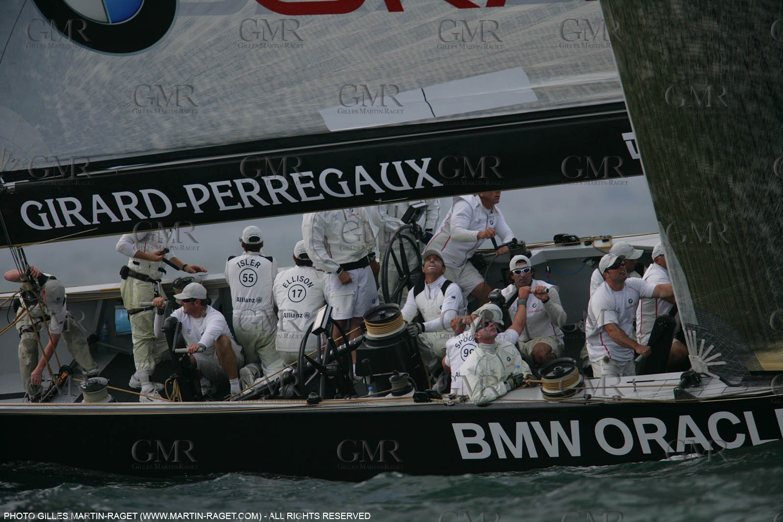 26 04 2007-Valencia (Spain)- 32nd America's Cup - Louis Vuitton Cup - RR1 - Day 11 - BMW ORACLE Racing