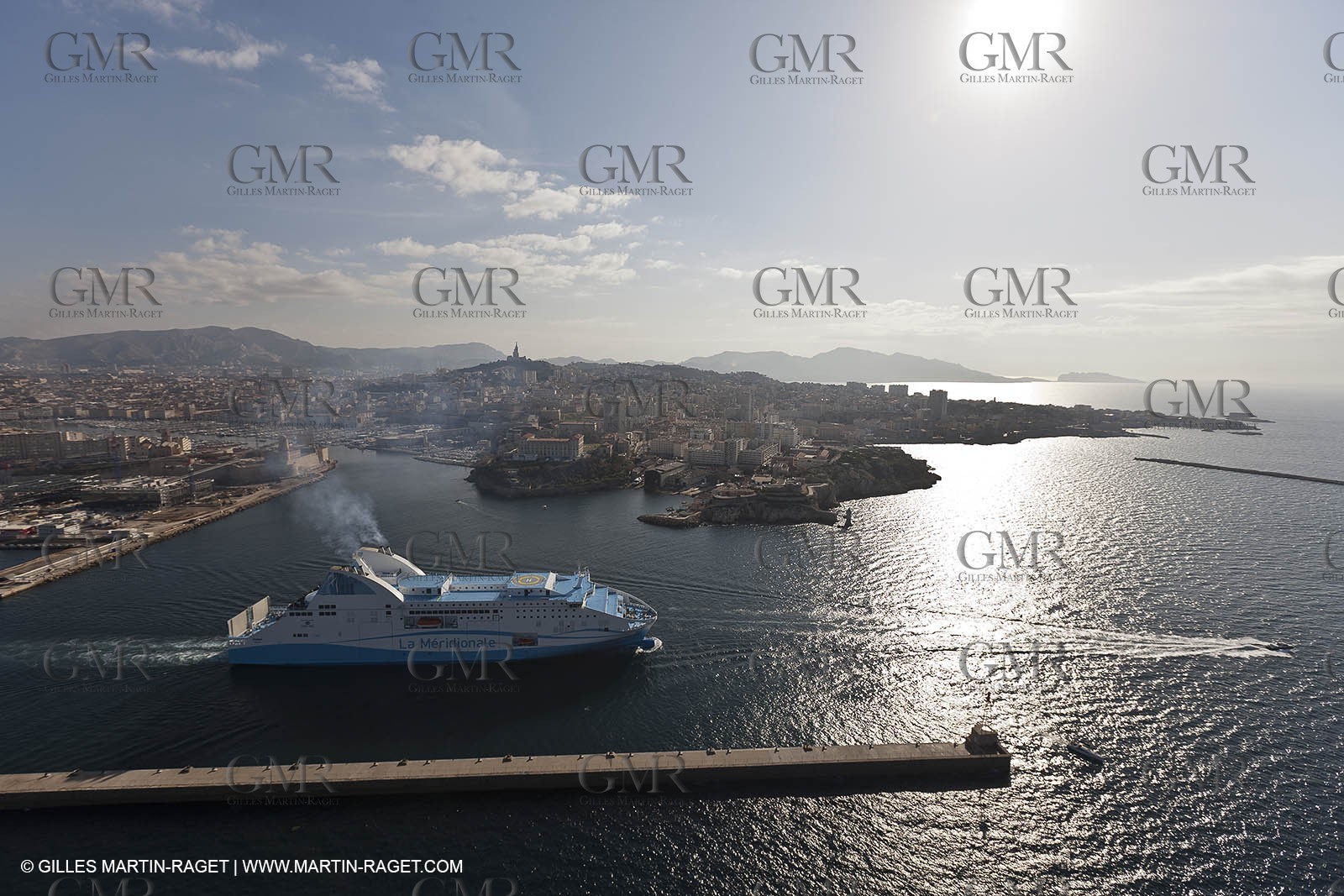 14 01 2012 - Marseille (FRA,13) - La Meridionale shipping company - the Piana off Marseille and the Calanques