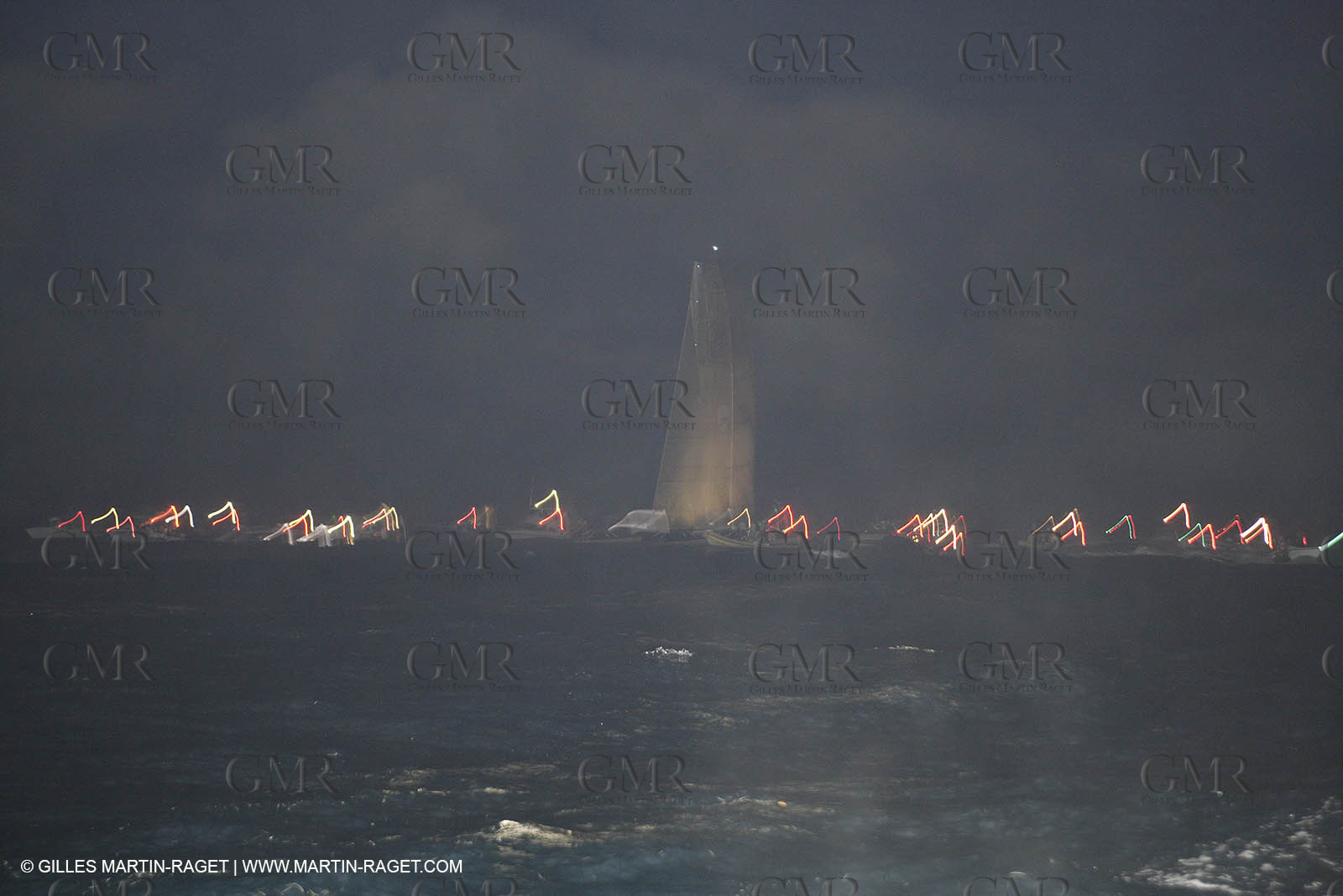 05 11 2006 - Pointe à Pitre Guadelupe (FRA) - Route du Rhum 2006 arrival - overall winner Lionel Lemonchois (Gitana 11)