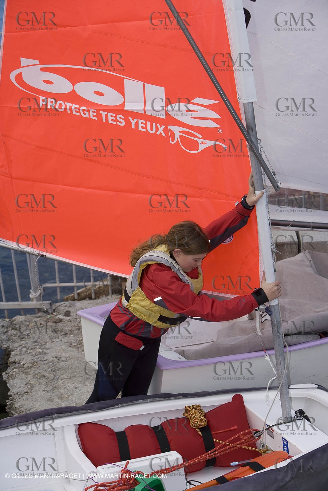 06 02 2008 - Nice (FRA, 06) - Nice sailing School - optimist