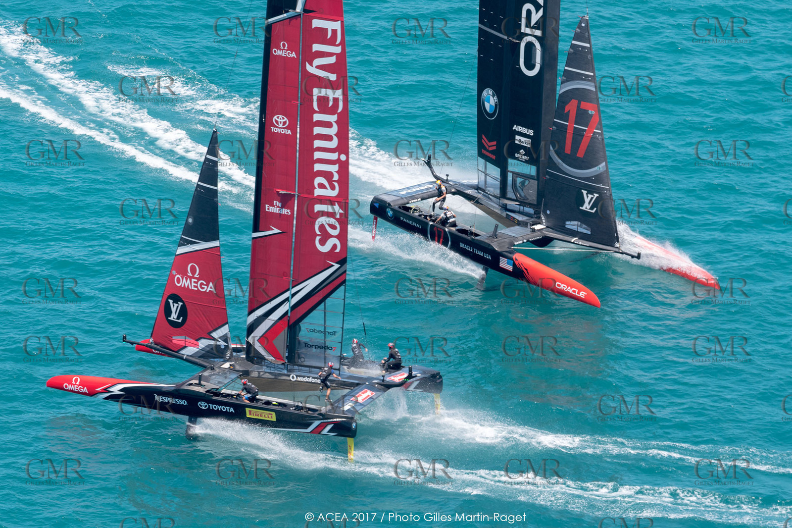 18 06 2017 - Bermuda (BDA) - 35th America's Cup 2017 - 35th America's Cup Match Presented by Louis Vuitton