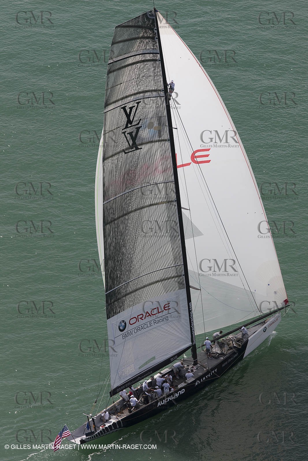 29 01 2009 - Auckland (NZL) -  Louis Vuitton Pacific Series - BMW ORACLE Racing - Training