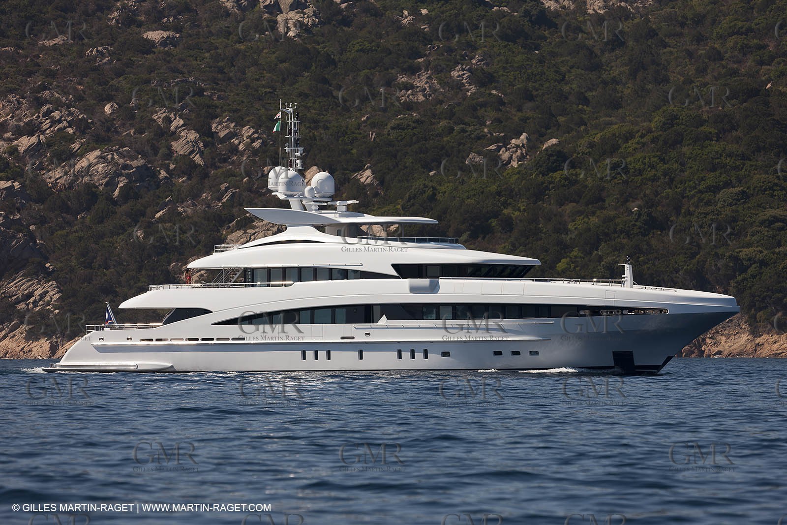 18 08 2011 - La Maddalena (ITA, Sardinia) - Motor yacht Inception