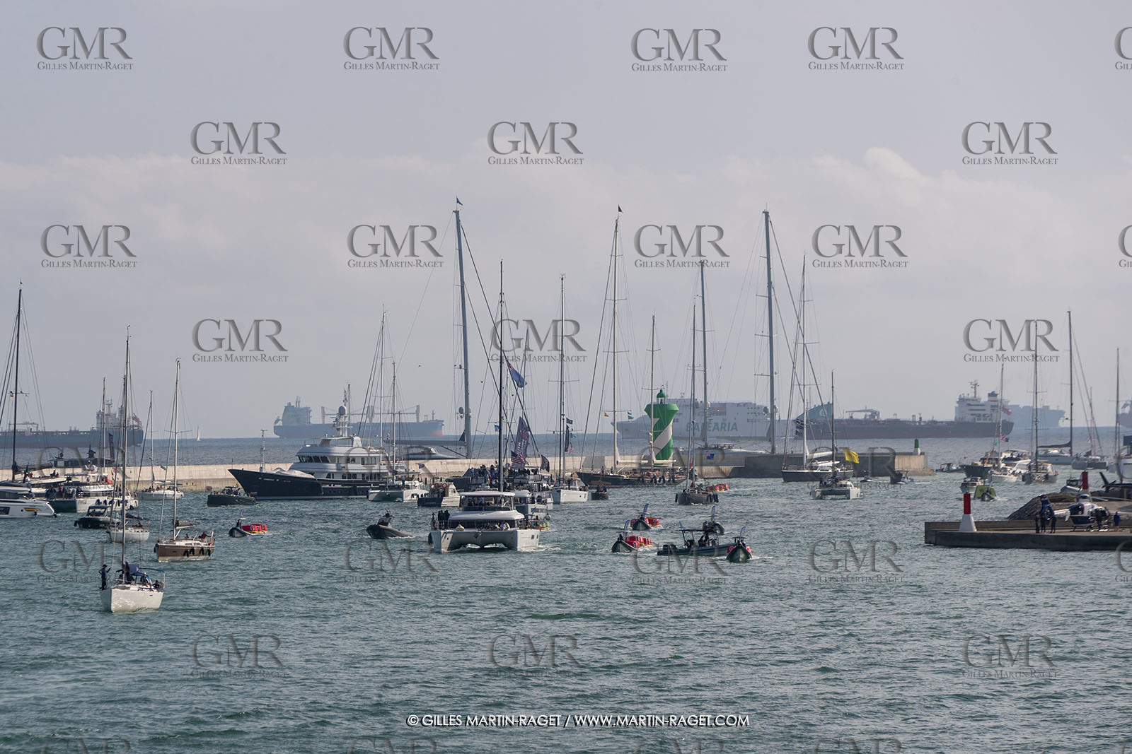 13 10 2024, Barcelona (ESP), Louis Vuitton 37th America's Cup, Final Match, Race Day 2