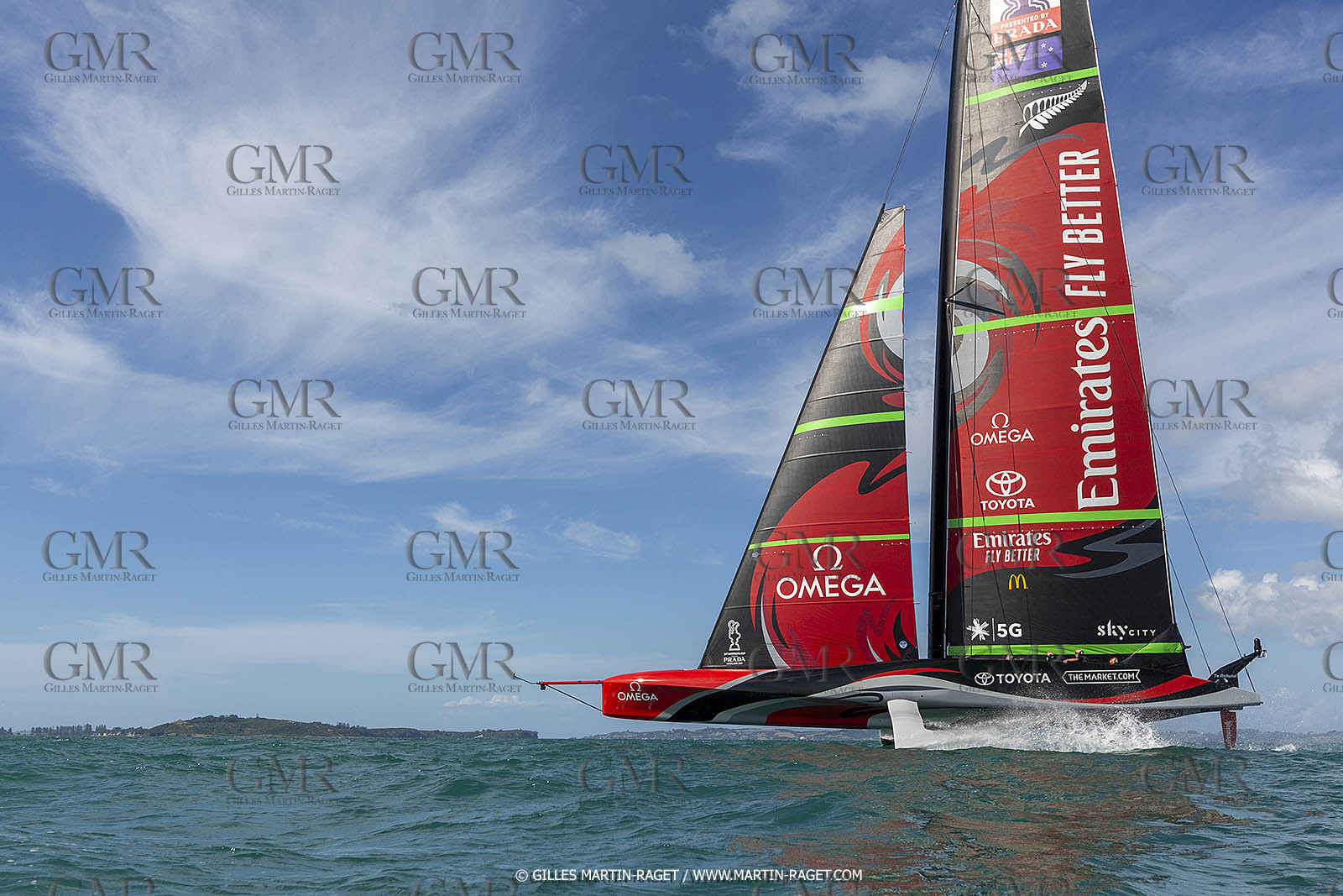 12 01 2021, Auckland (NZL), 36th America's Cup, Practice Racing