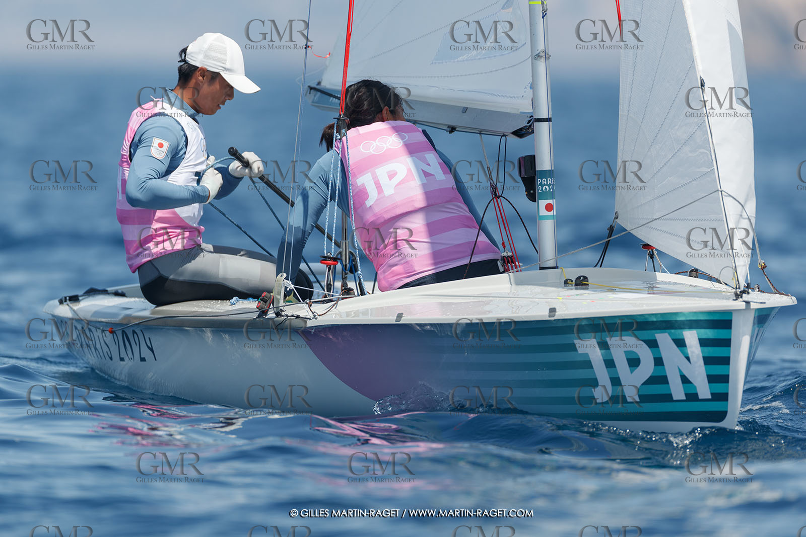 06 08 2024, Marseille (FRA), Paris 2024 Olympic Games, Sailing, Race Day 9