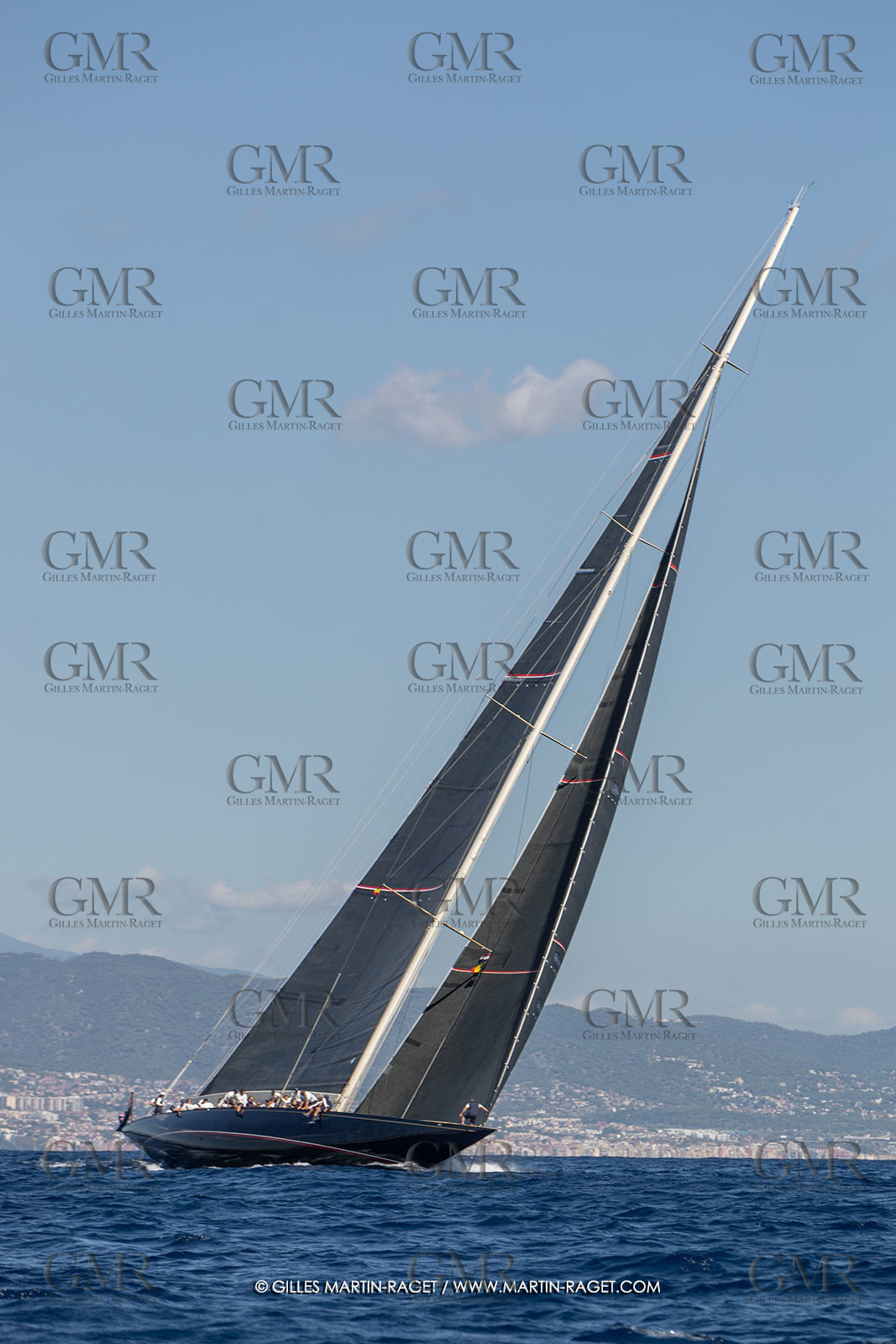 04 10 2024, Barcelona (ESP), 37th America's Cup, Louis Vuitton Cup Final, Race Day 7