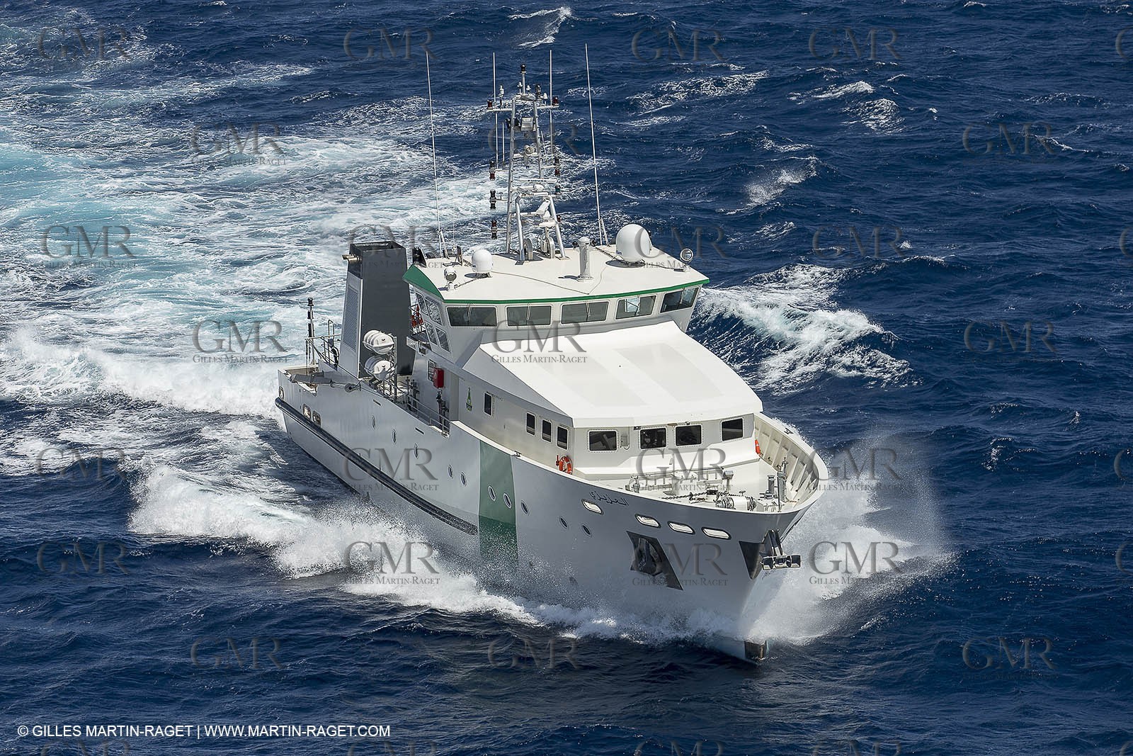 Al Azizi -  H2X boatyard - Oceanographjic research ship - Sea trials off La Ciotat (FRA,13) - 29 07 2014
