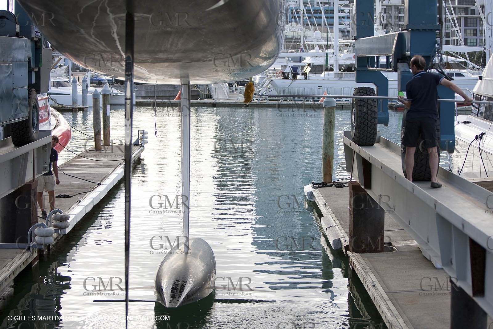 29 01 2009 - Auckland (NZL) -  Louis Vuitton Pacific Series - BMW ORACLE Racing - Training