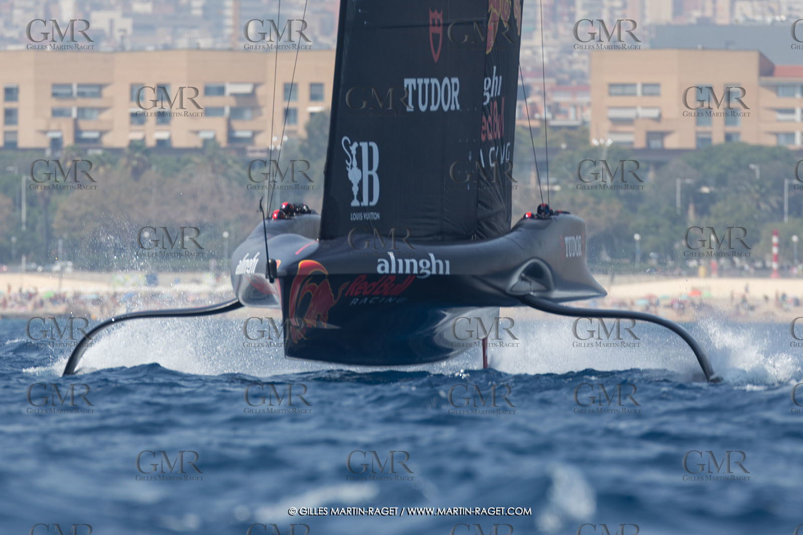 24 08 2024, Barcelona (ESP), Louis Vuitton 37th America's Cup, Louis Vuitton Prelilinary Regatta, Race Day 3