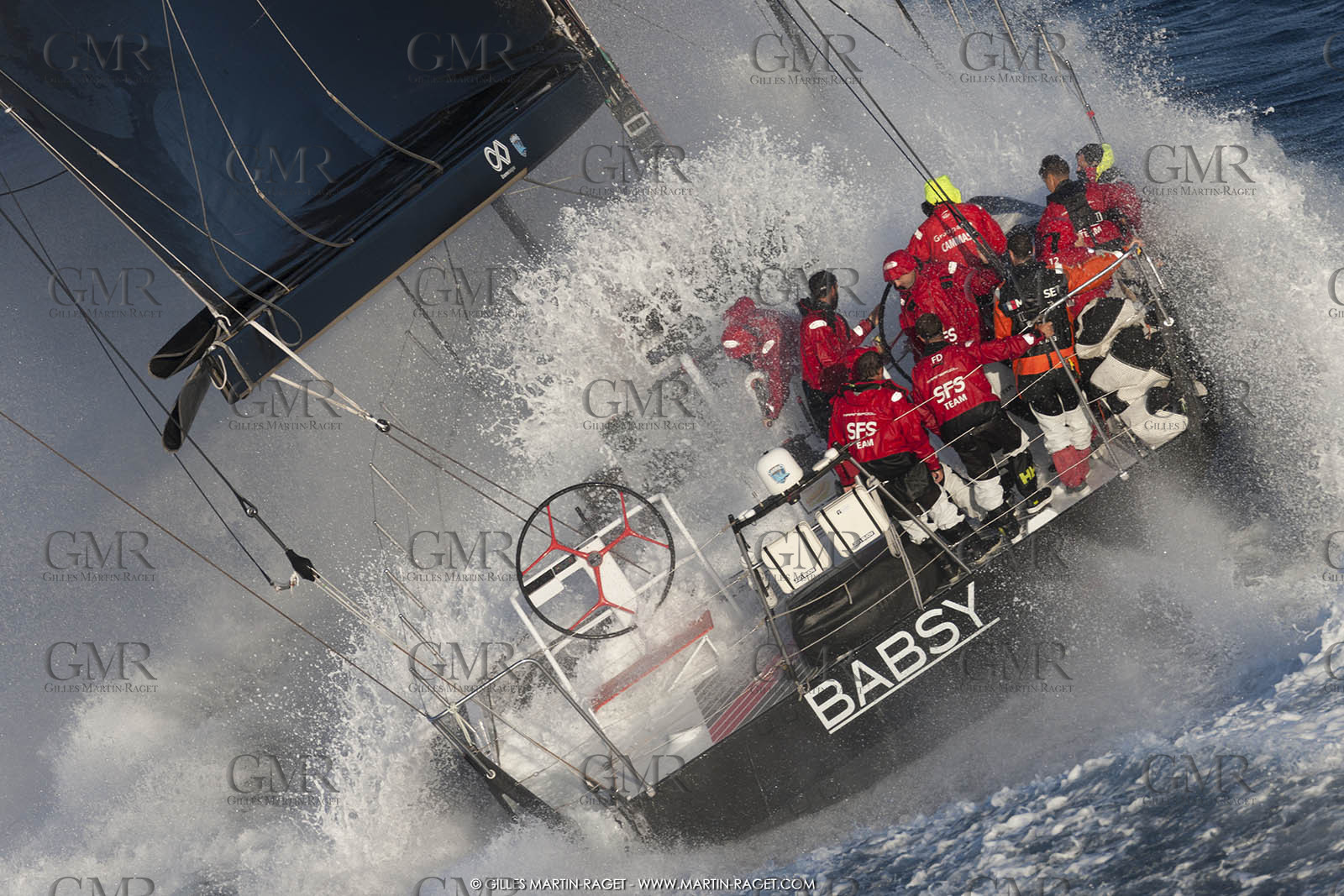 09 10 2017, Calvi (FRA,20), VOR 70 Babsy, Tentative de record autour de la Corse à la voile, skipper Franck Cammas