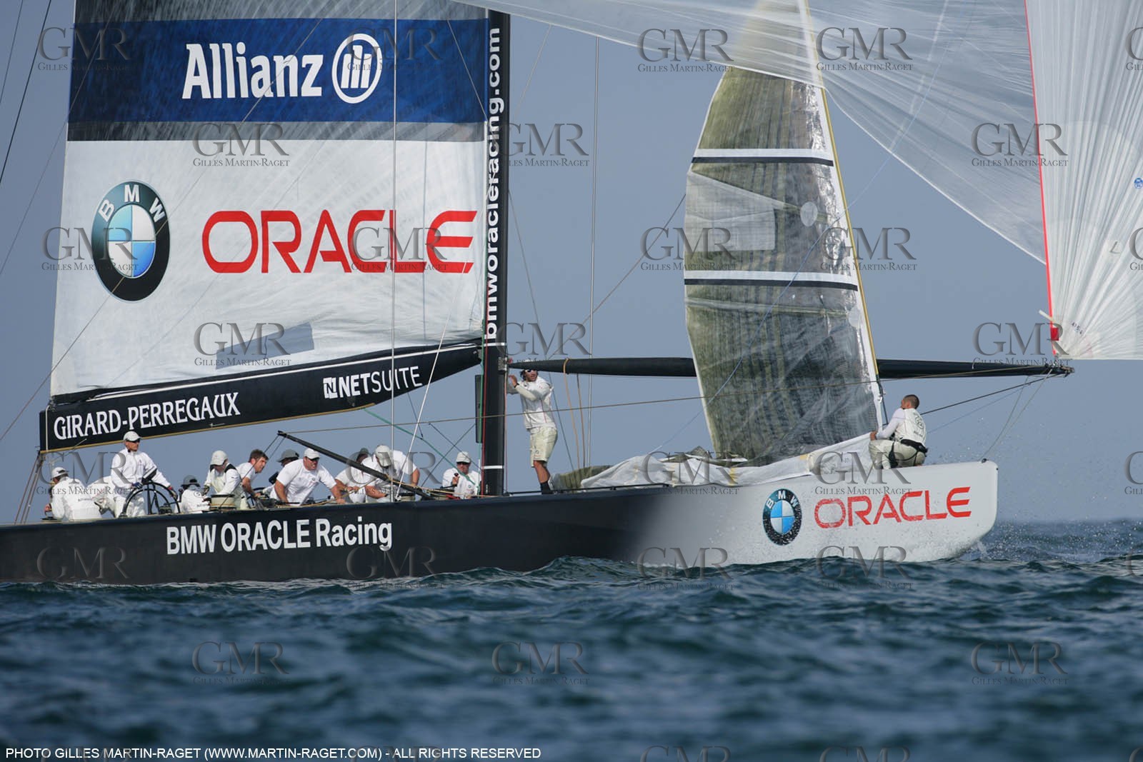 28 04 2007-Valencia (Spain)- 32nd America's Cup - Louis Vuitton Cup - RR1 - Day13 - BMW ORACLE Racing