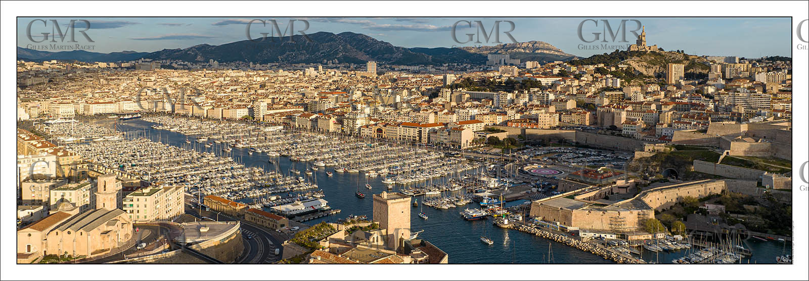 Marseilles 2023 - Hyper panoProduct: in house made quality print on 8 ultrachome colors Epson ink Jet printer.Available sizes: . 20x 60 cm. 33 x 95 cm. 52 x 150 cmAvailable papers:  . Standard 250 gr glossy paper print, black streak, white margin, no signature . Top quality glossy 290 gr. paper, black streak, white margin, checked and signed by the author . Fine Art print (signed, numbered, stamped, registered) on demand . Other supports (Canvas, Acrylic, Metal) on demandPackaging: cylindric reinforced tubeShipping options: regular mail or Shipping companyClick on the basket icon to select your options and start the online ordering process