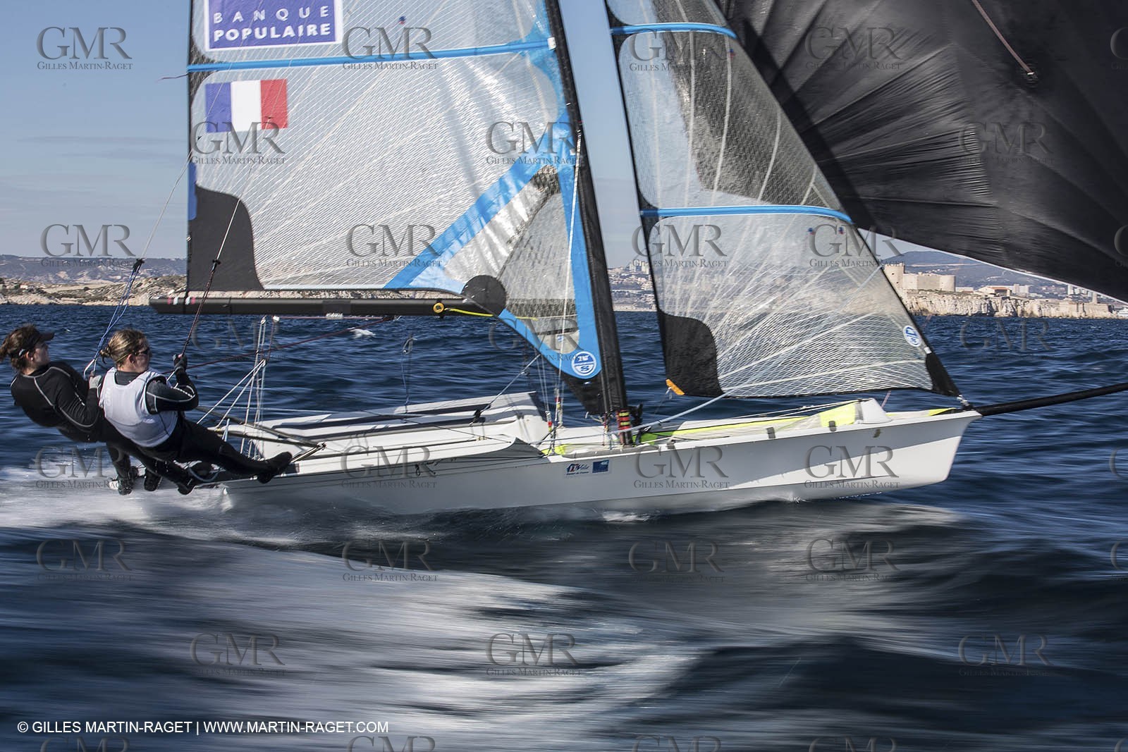 21 03 2013 - Marseille (FRA,13) - 49er FX test